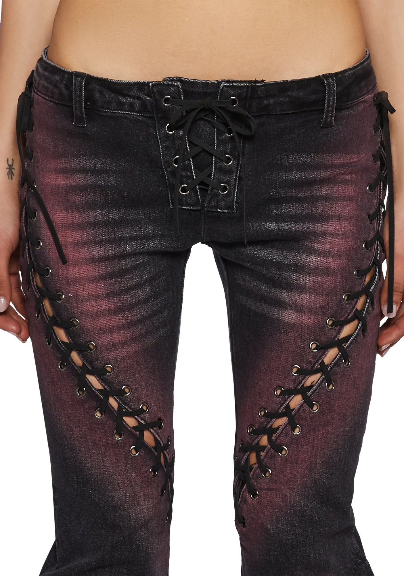Faded Romance Denim Jeans - Image 5