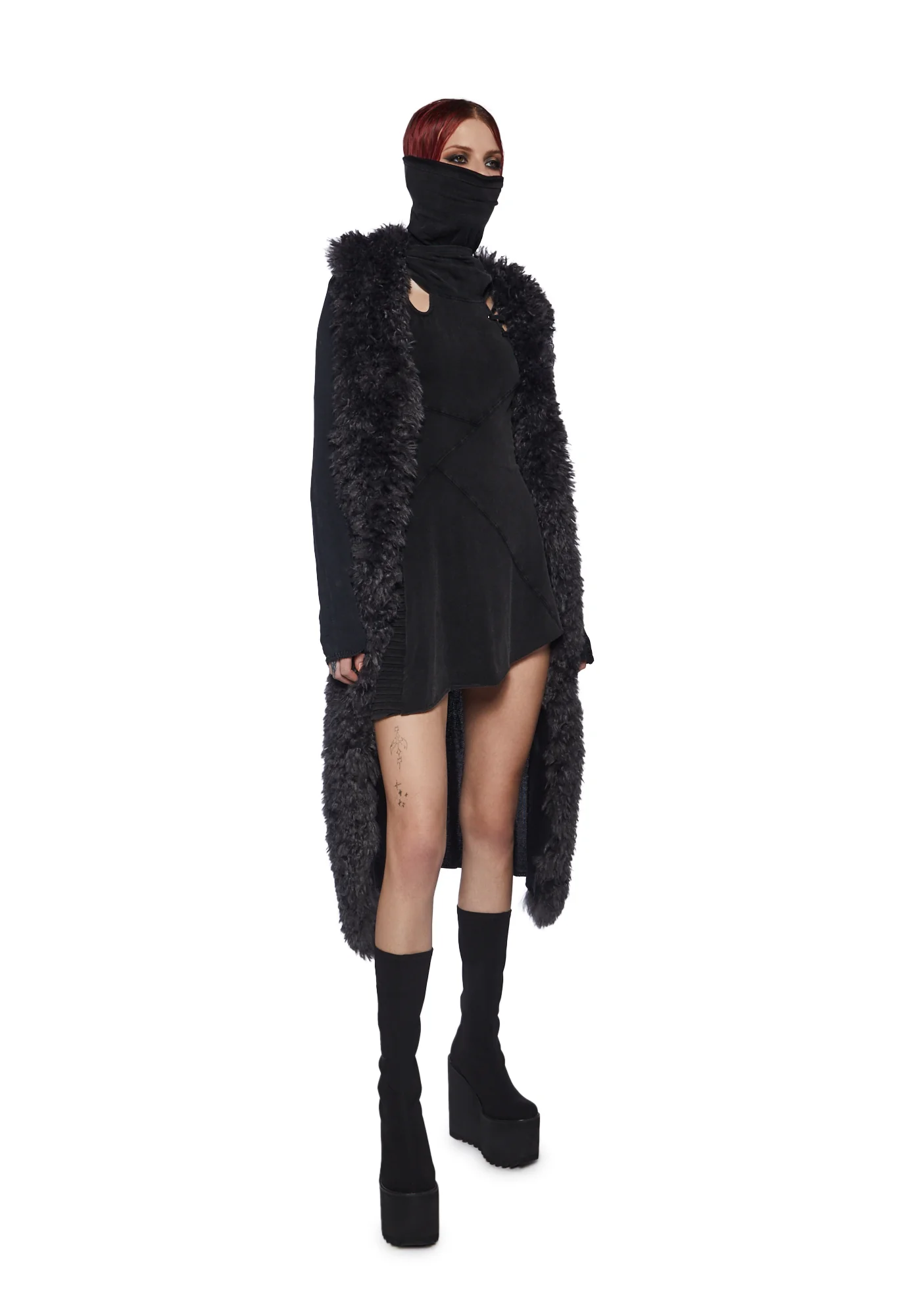Fader Distressed Knit Duster - Image 6