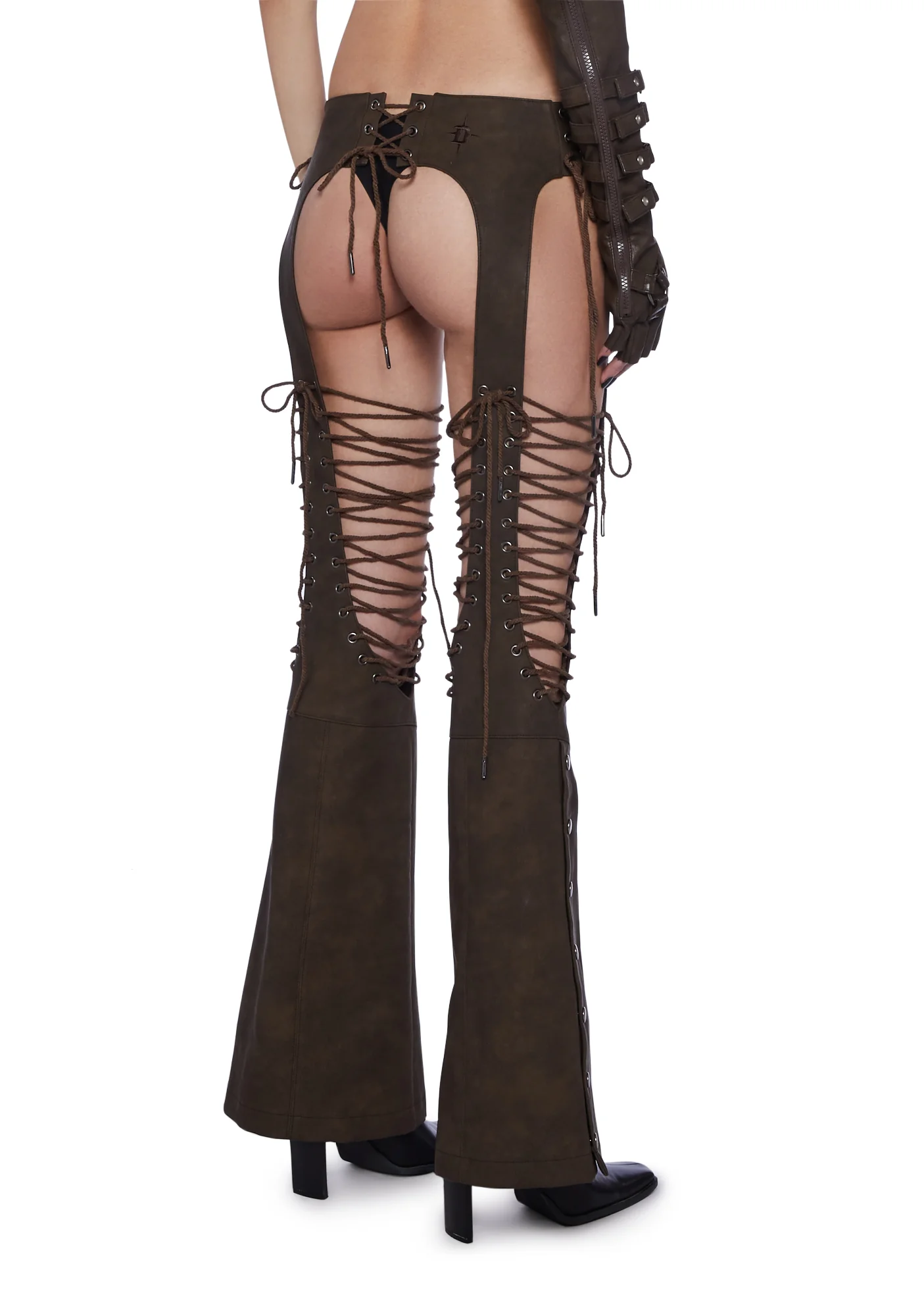 Fader Lace Up Chaps - Image 4