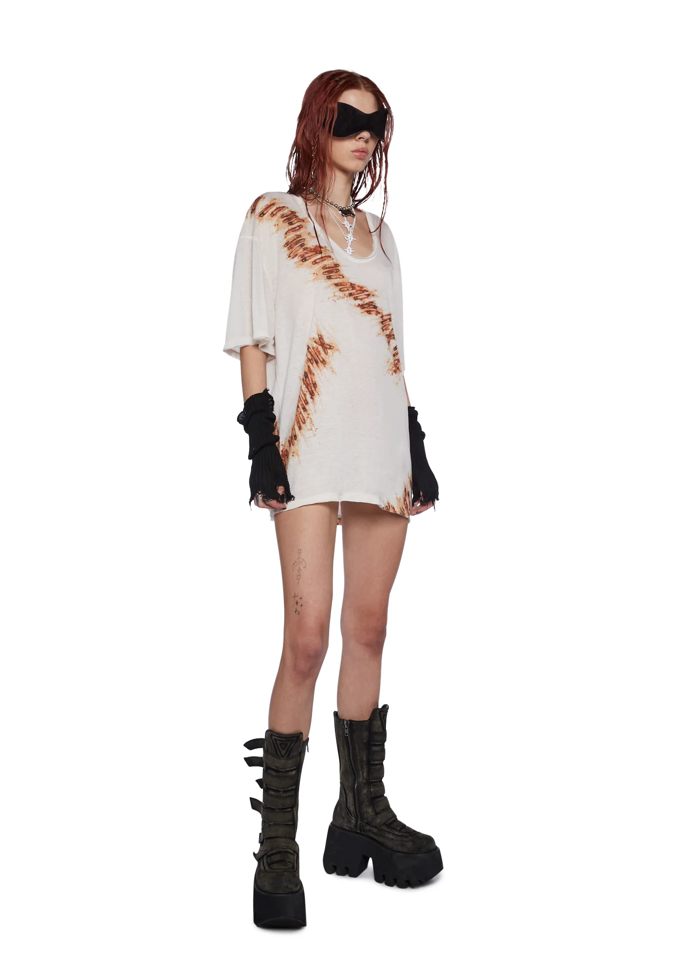 Fader Rust Pin Oversized Tee - Image 2