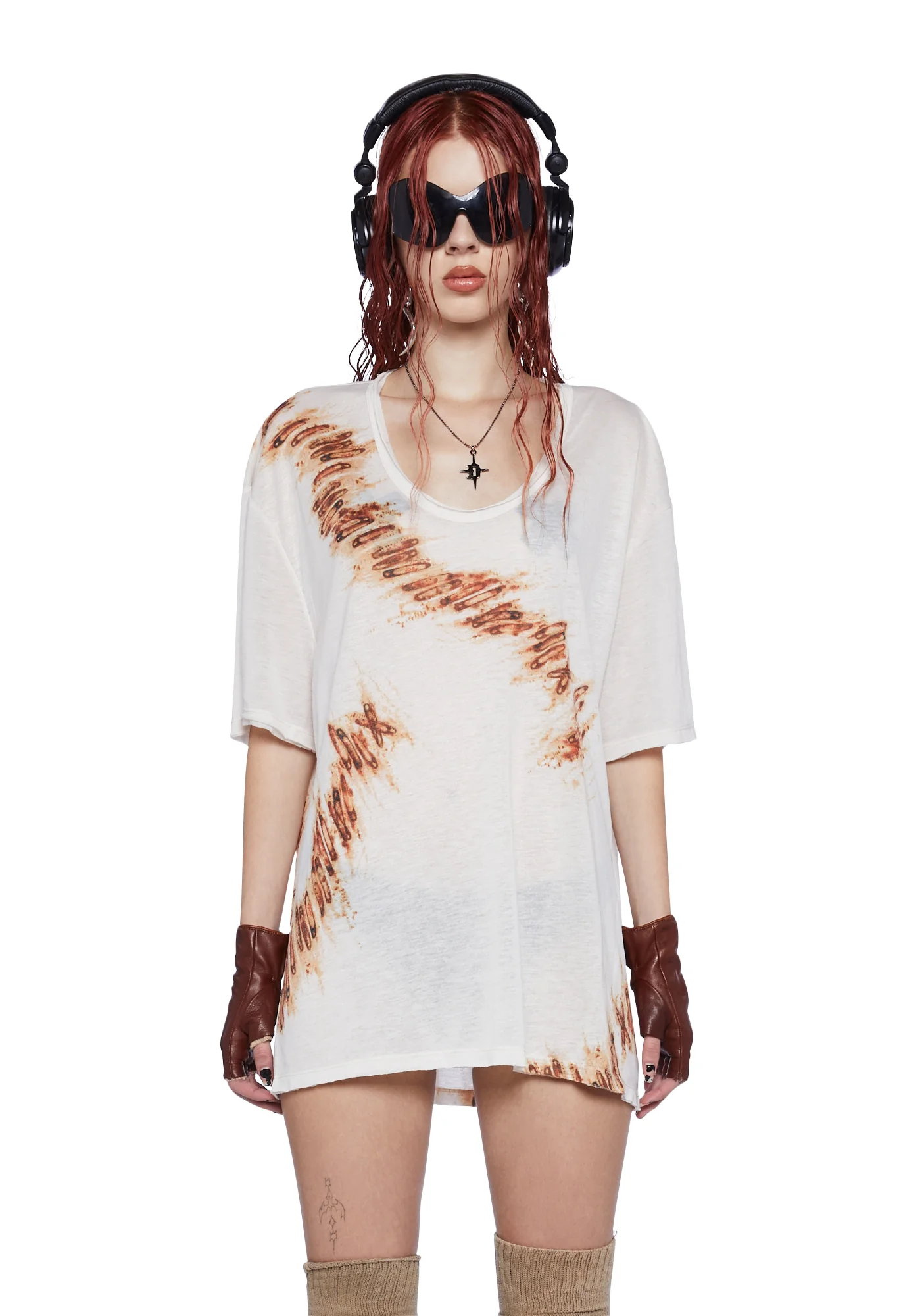 Fader Rust Pin Oversized Tee - Image 5
