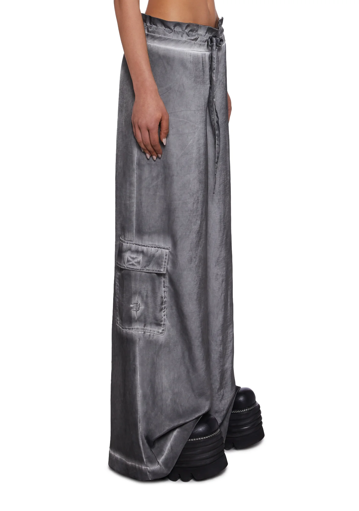 Fader Wide Leg Draped Pants - Image 3