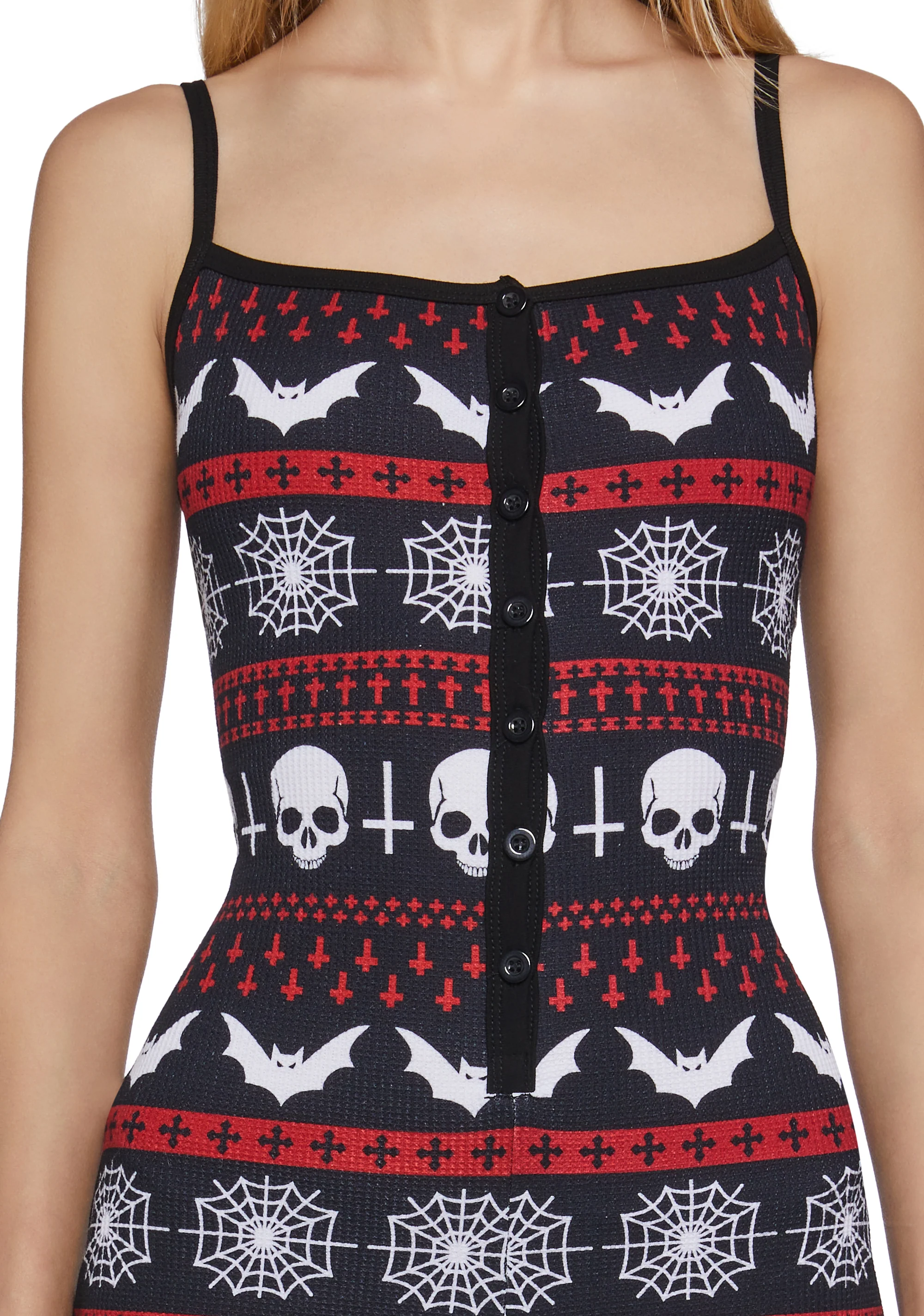 Spooky Loves Thermal Romper - Image 5