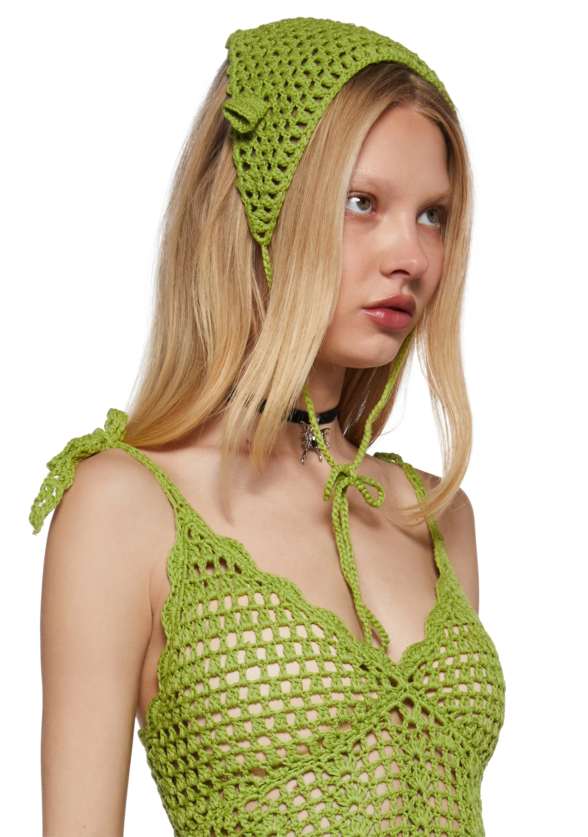 Fairytale Misfit Crochet Dress Set - Image 5