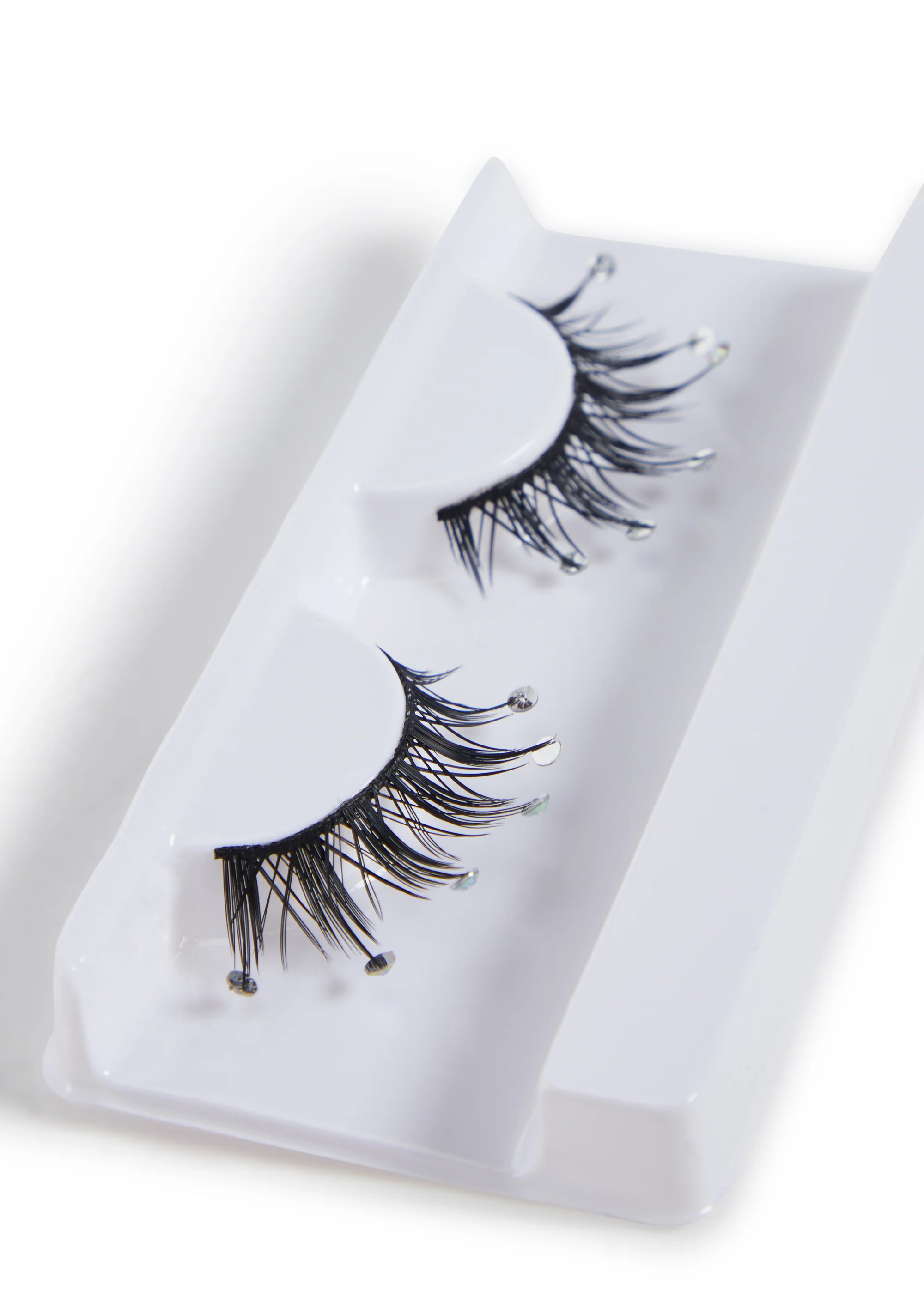 Fake Eyelashes With Gems - Image 2