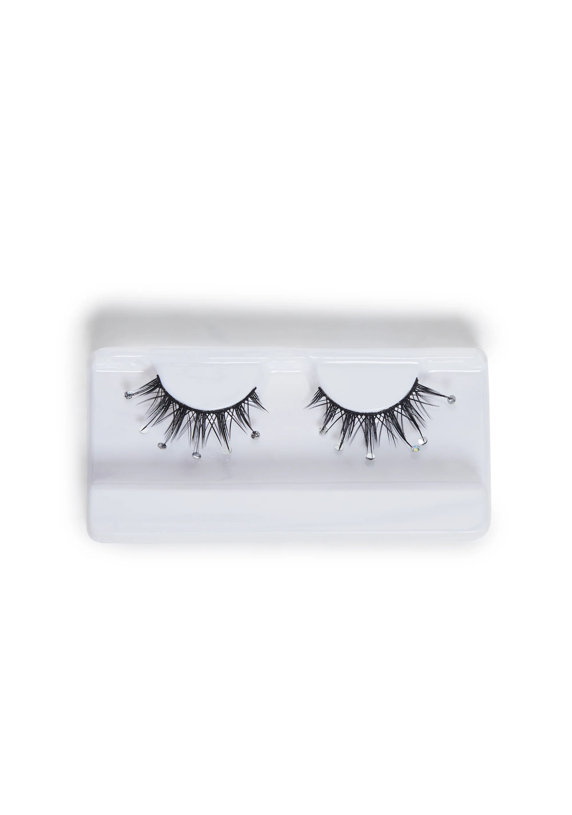 Fake Eyelashes With Gems - Image 3