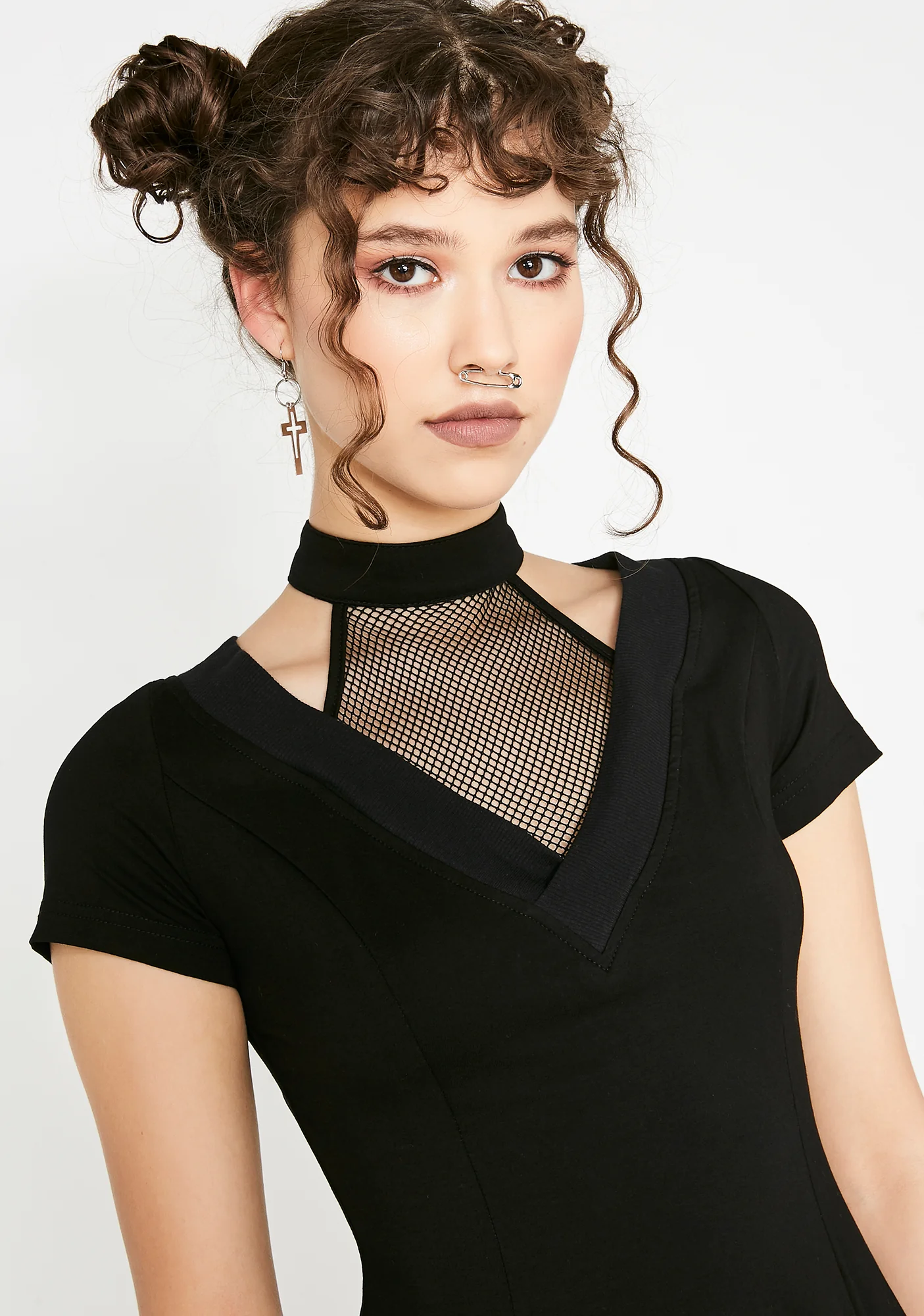 Fake Two Piece Dress - Image 3