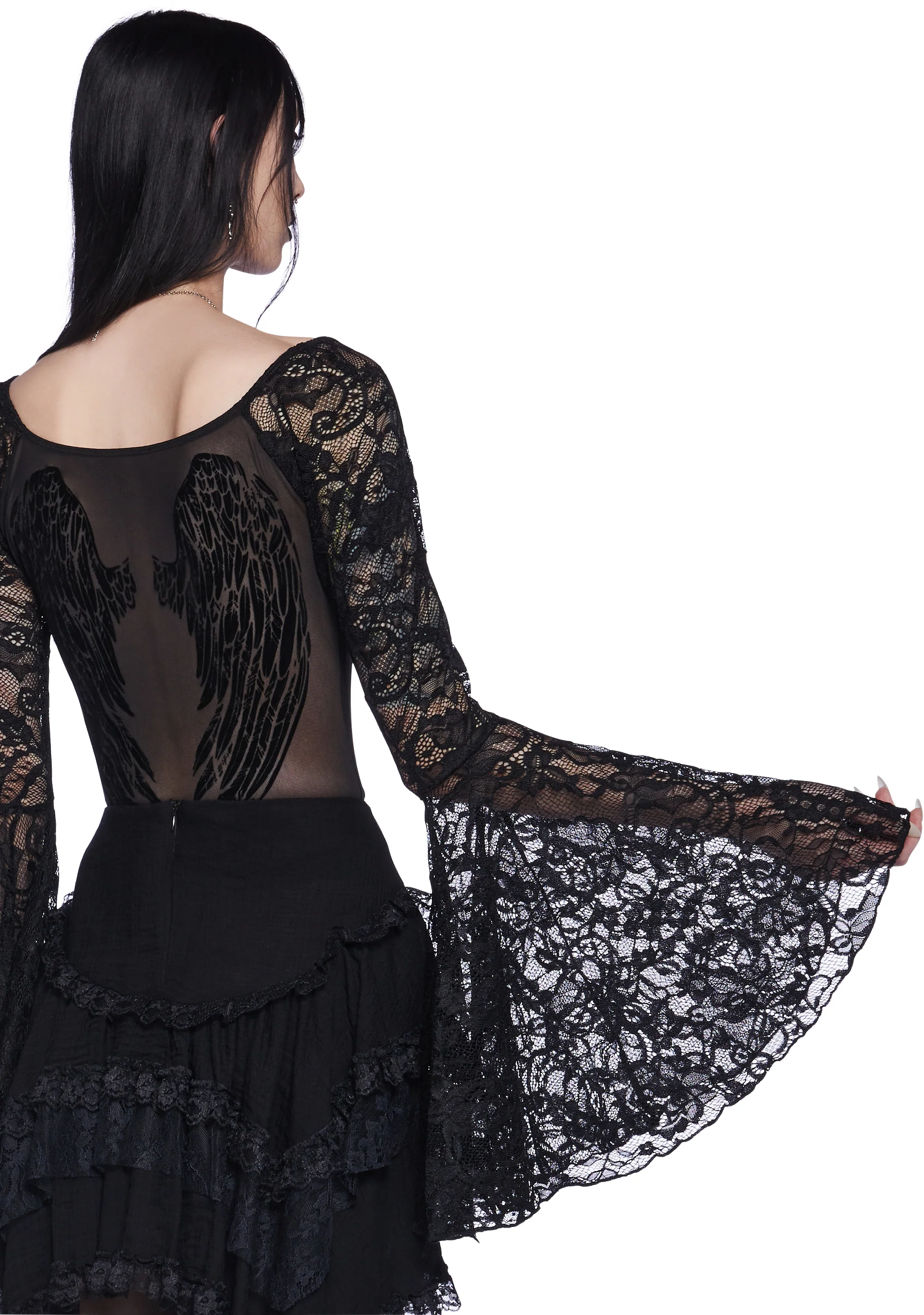 Fallen Angel Lace Top - Image 2