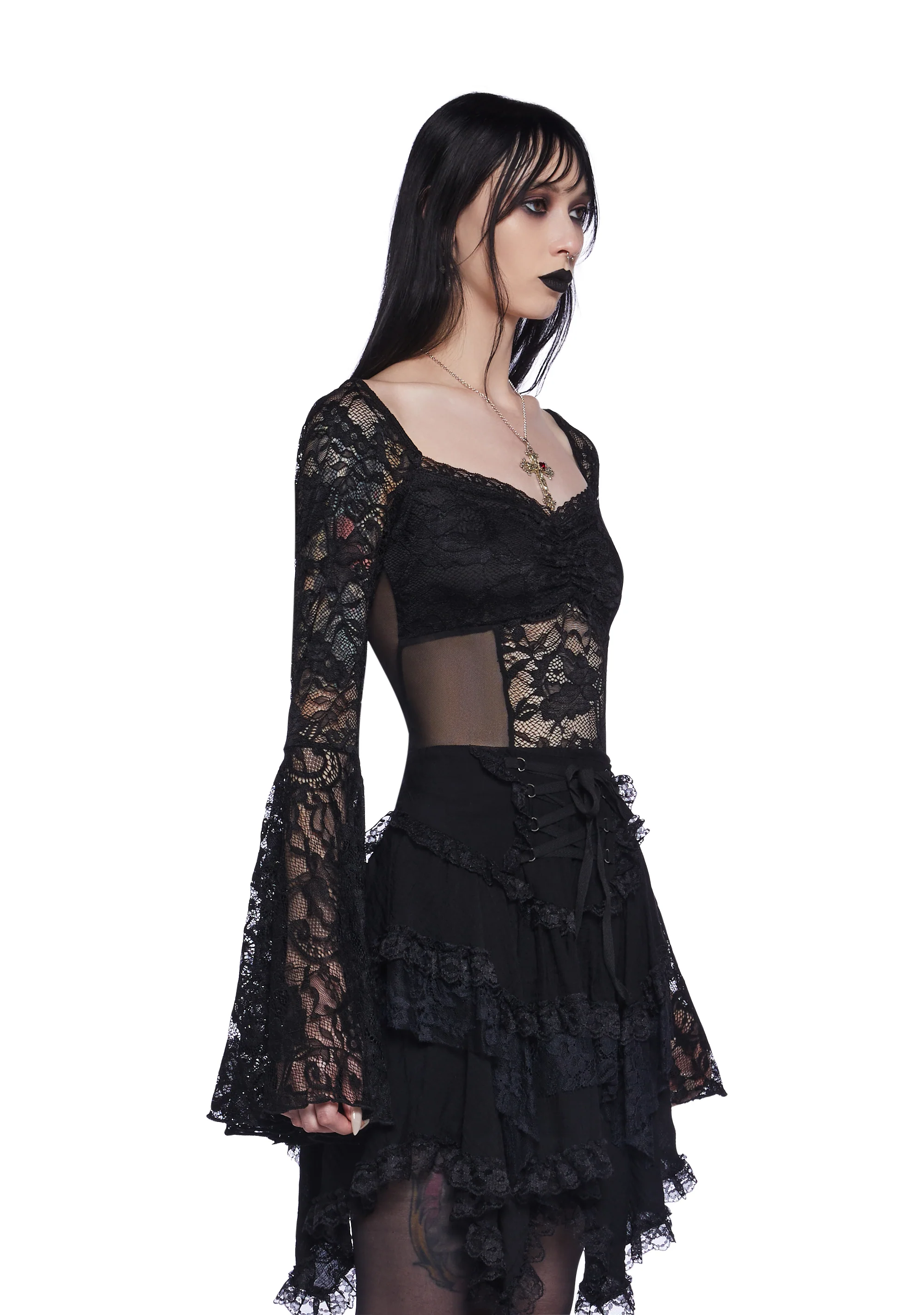 Fallen Angel Lace Top - Image 3