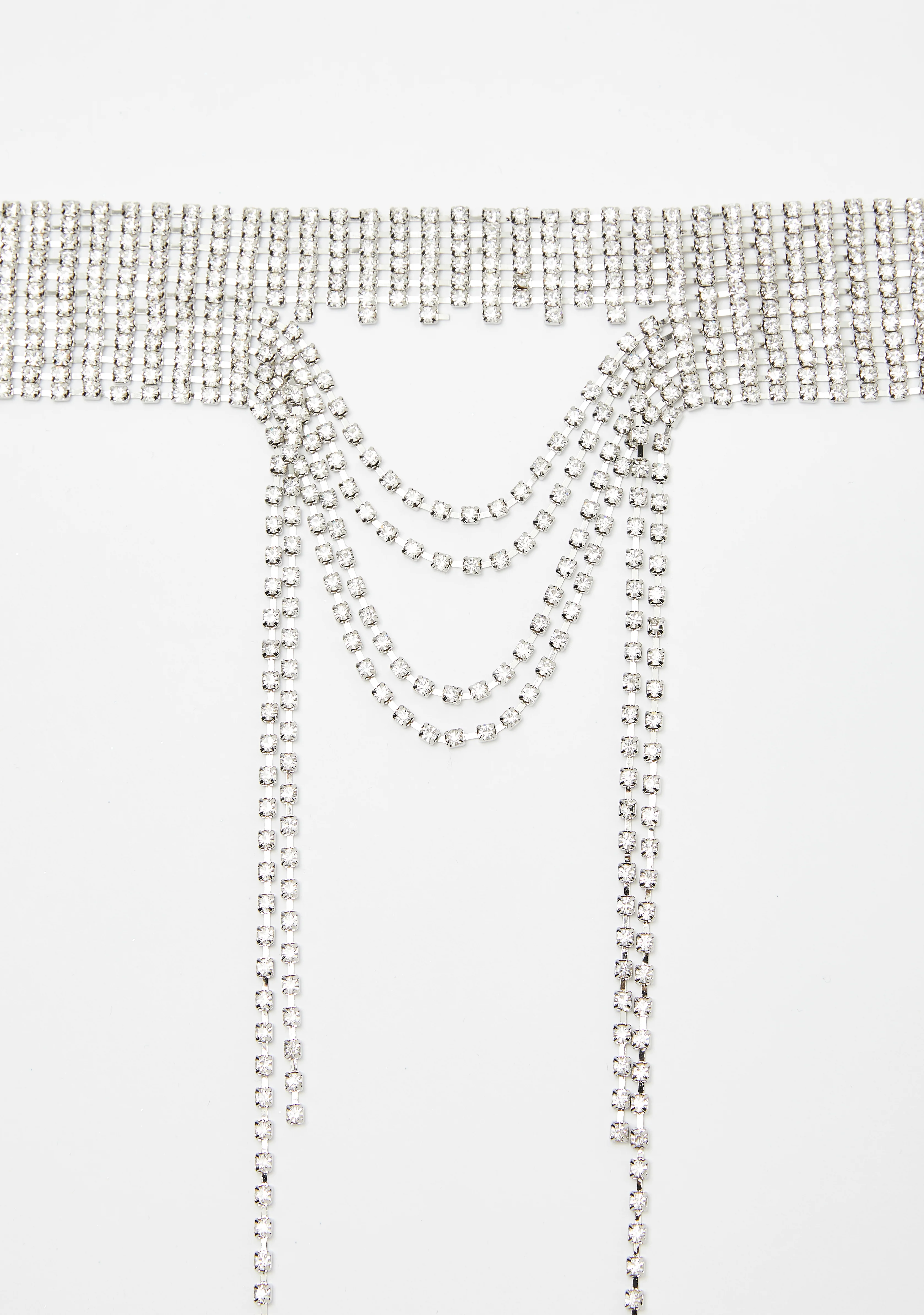 Falling Grace Rhinestone Choker - Image 4