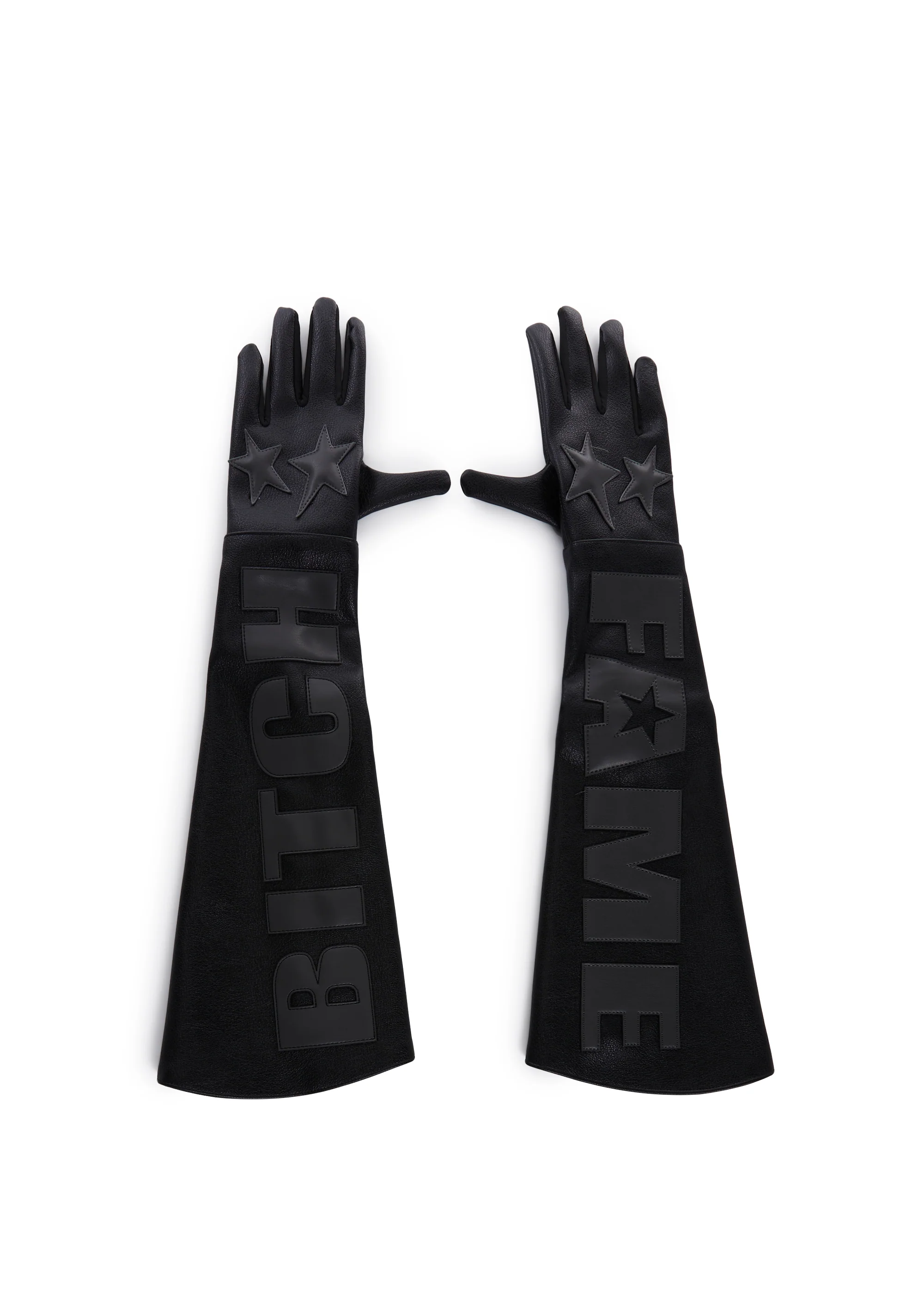 Fame Moto Gloves - Black - Image 2