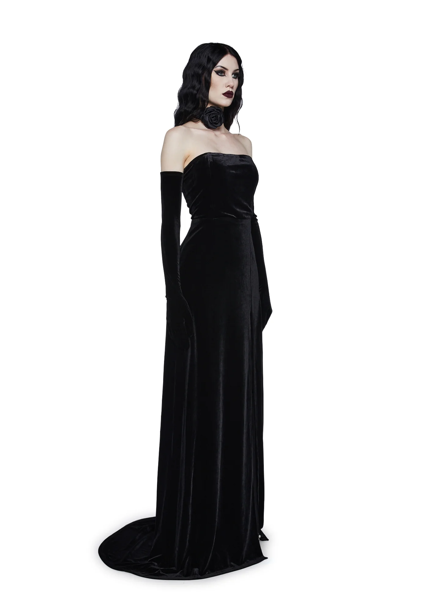 Fang And Majesty 3-Piece Dress Set - Black - Image 3