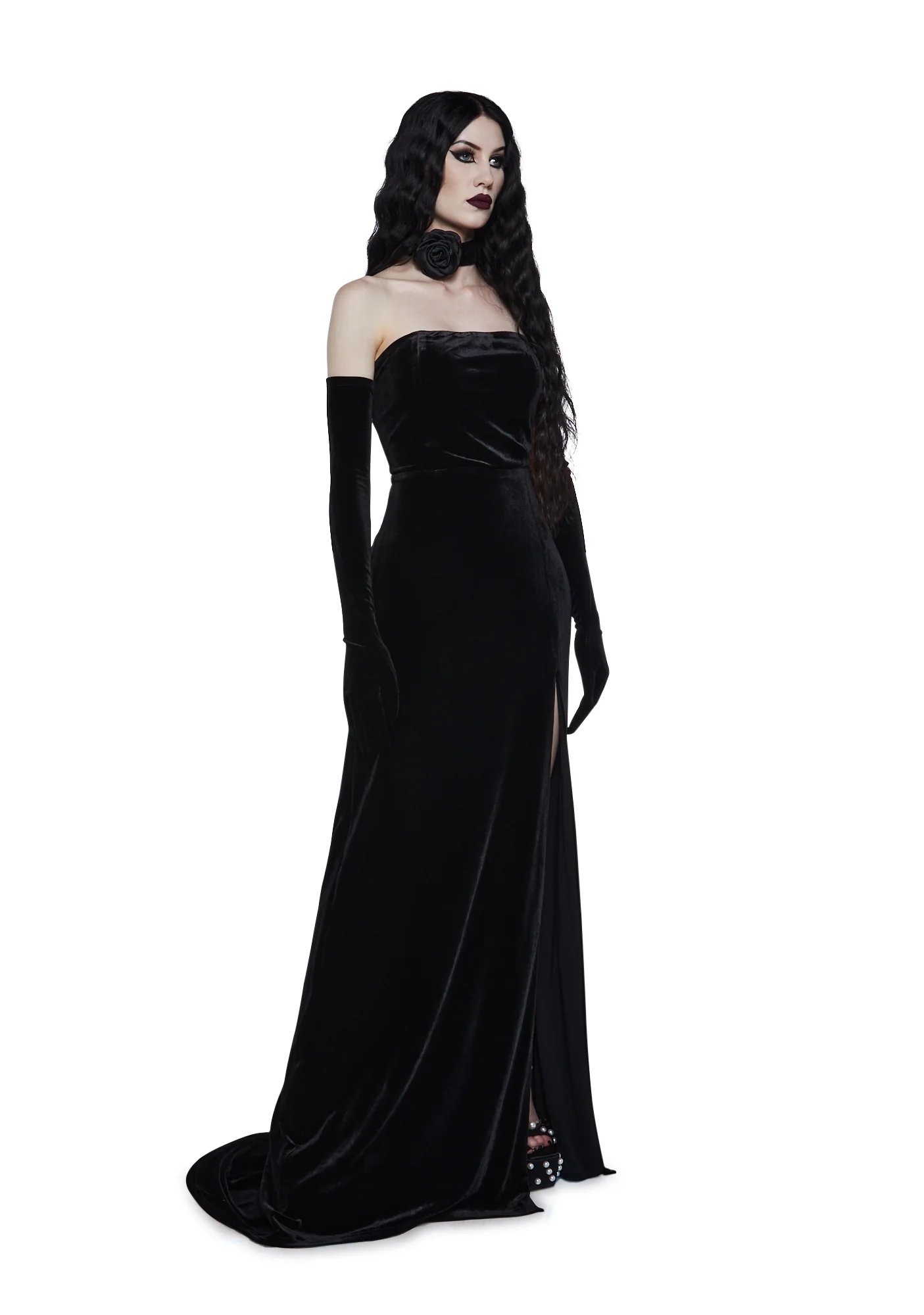 Fang And Majesty 3-Piece Dress Set - Black - Image 5