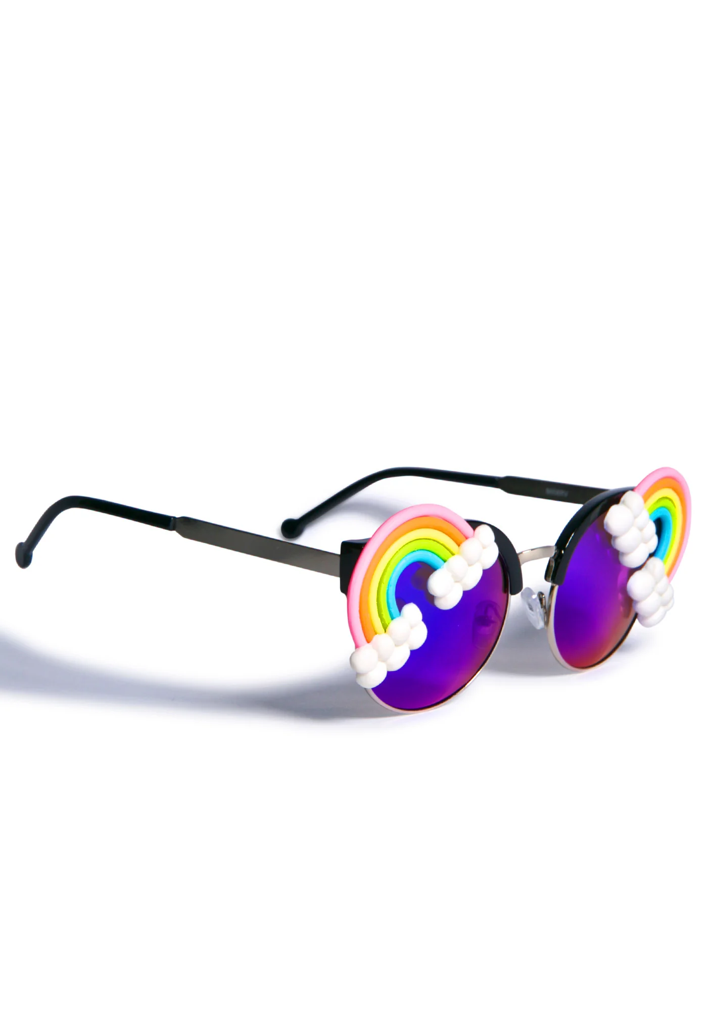 Fantasia Neon Rainbow Acid Sunglasses - Image 4