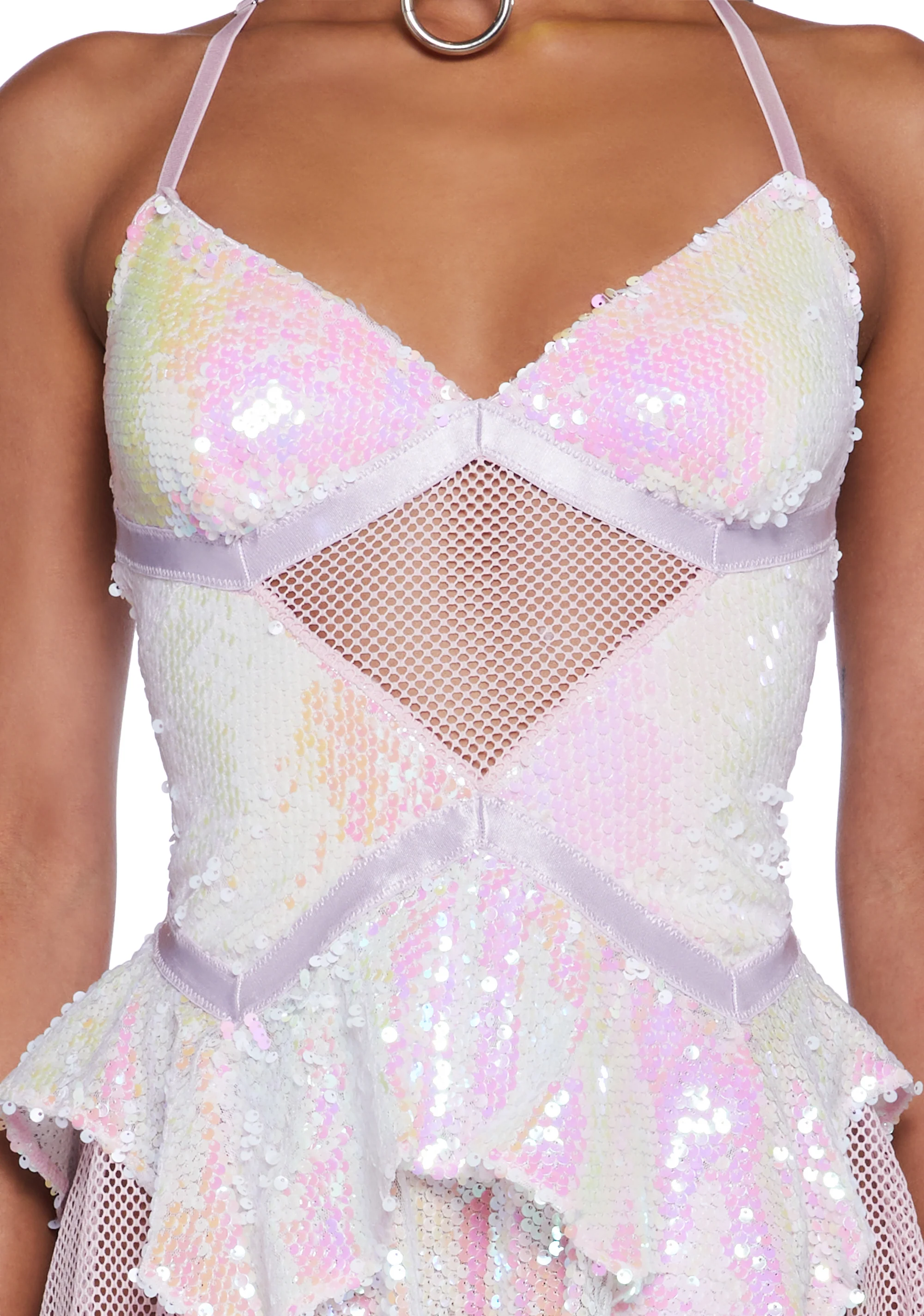 Fantastical Firefly Mini Dress - Iridescent - Image 5