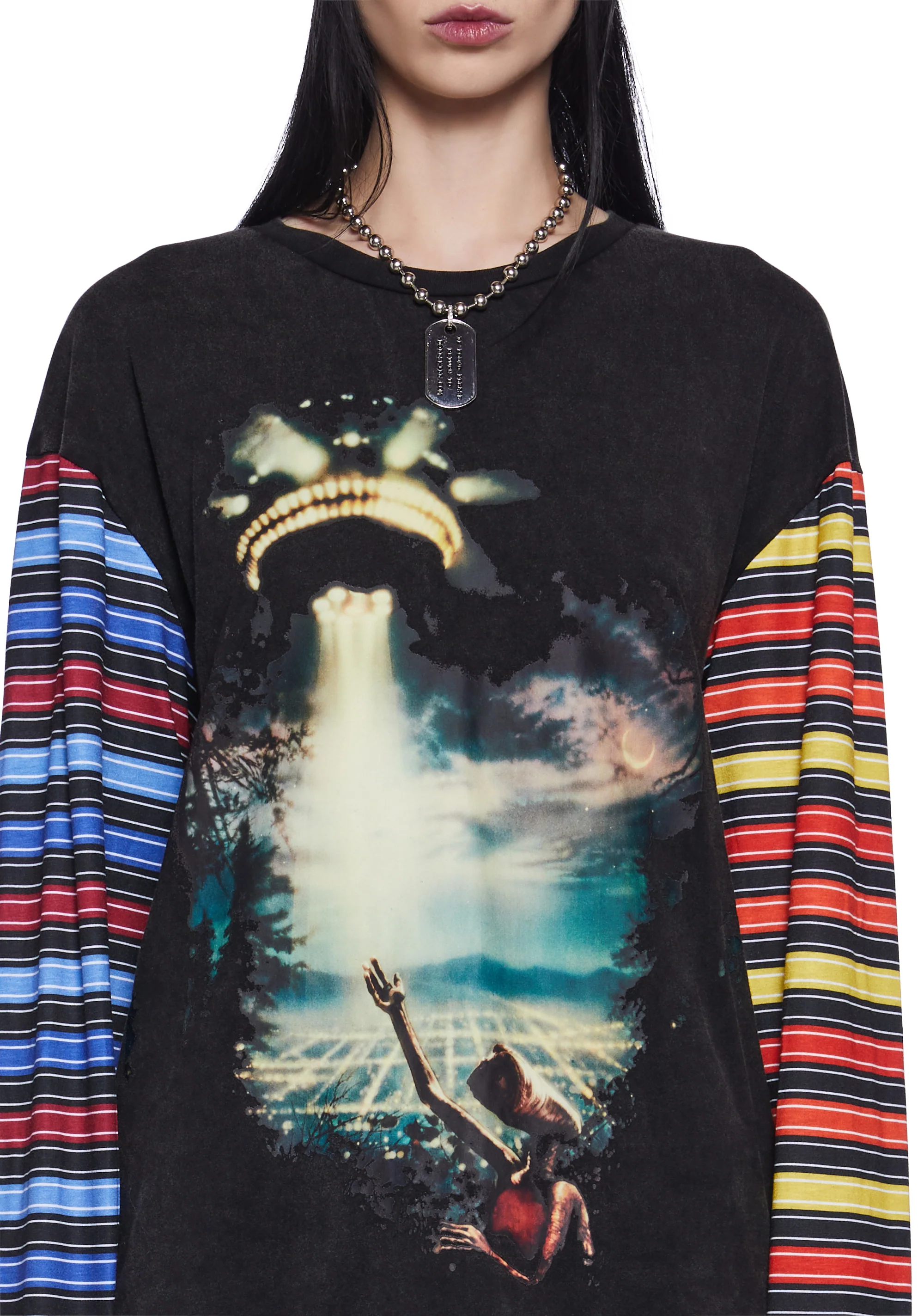 Far From Home Oversized Graphic Tee - Image 5