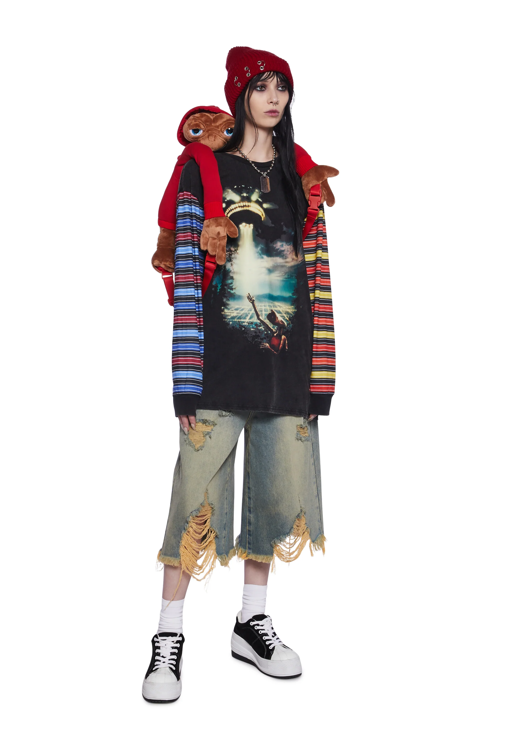 Far From Home Oversized Graphic Tee - Image 6