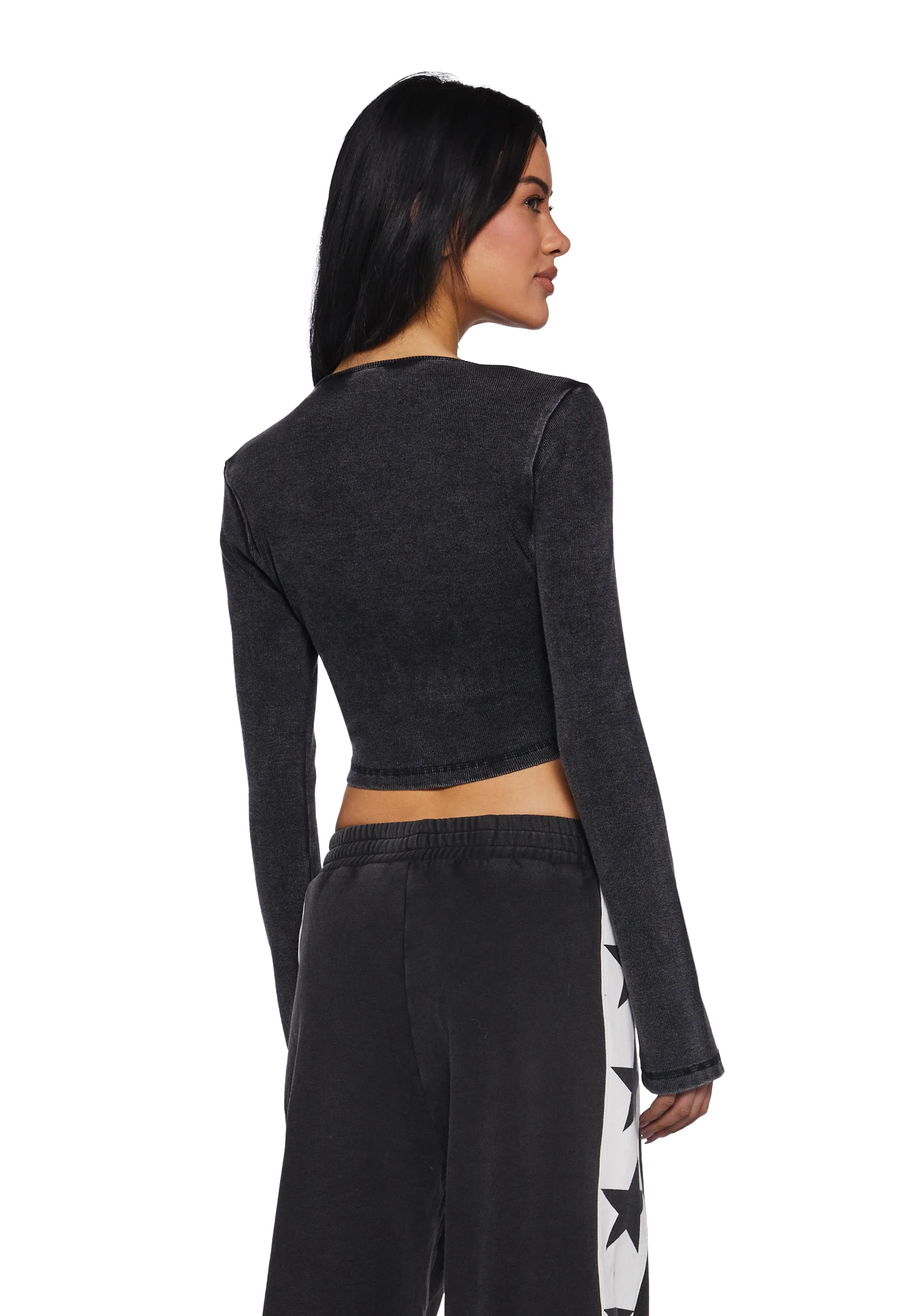 Fascinating Hook Long Sleeve Top - Image 4