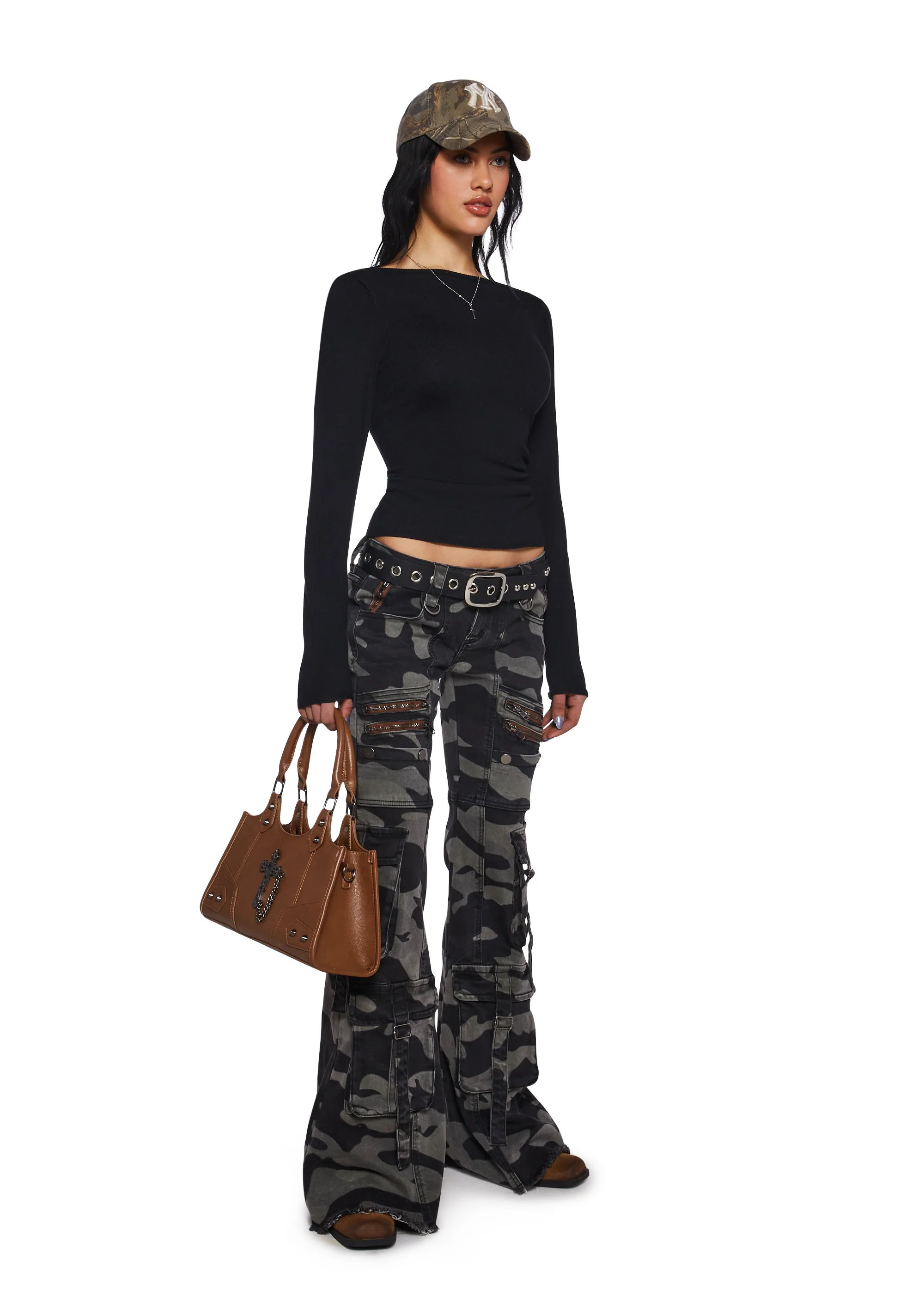 Fashion Statement Open Back Top - Image 2