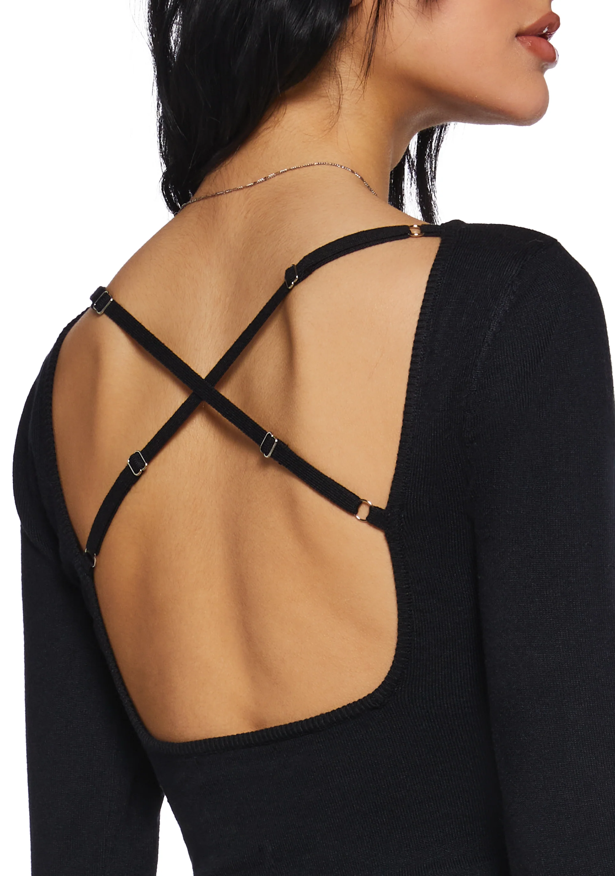 Fashion Statement Open Back Top - Image 5