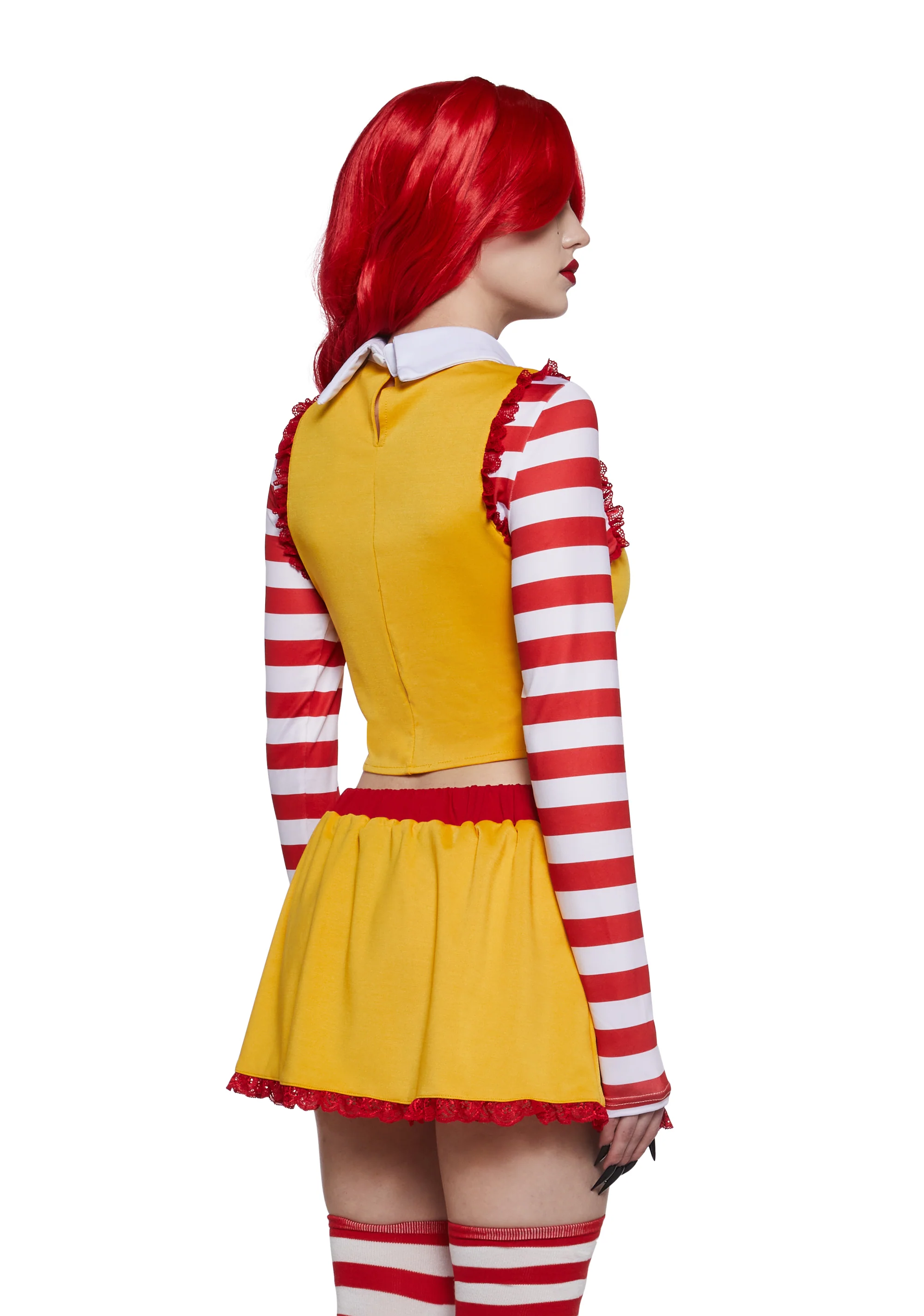 Fast Food Clown Costume - Image 5