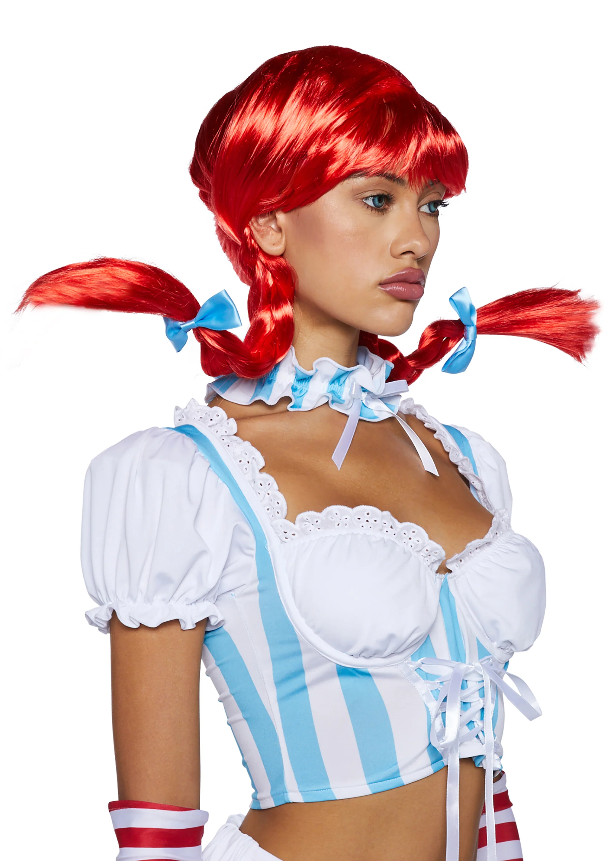 Unpredictable Hottie Girl Wig - Image 2