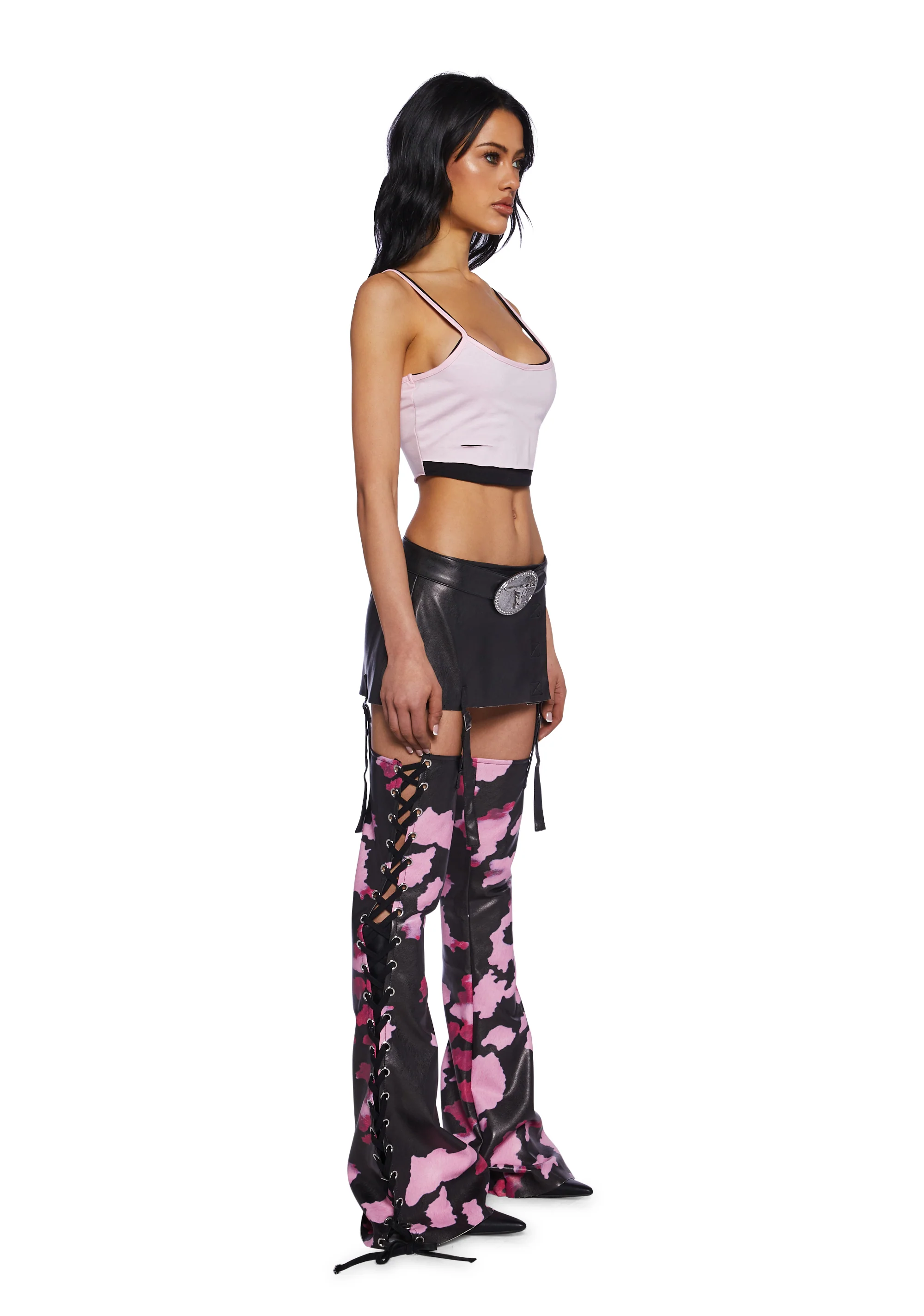 Fast N' Curious Costume Set - Light Pink - Image 4