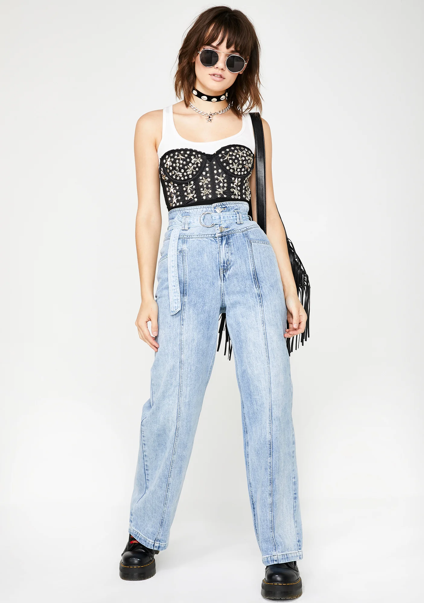 Fatal Distraction Wide Leg Jeans - Image 2