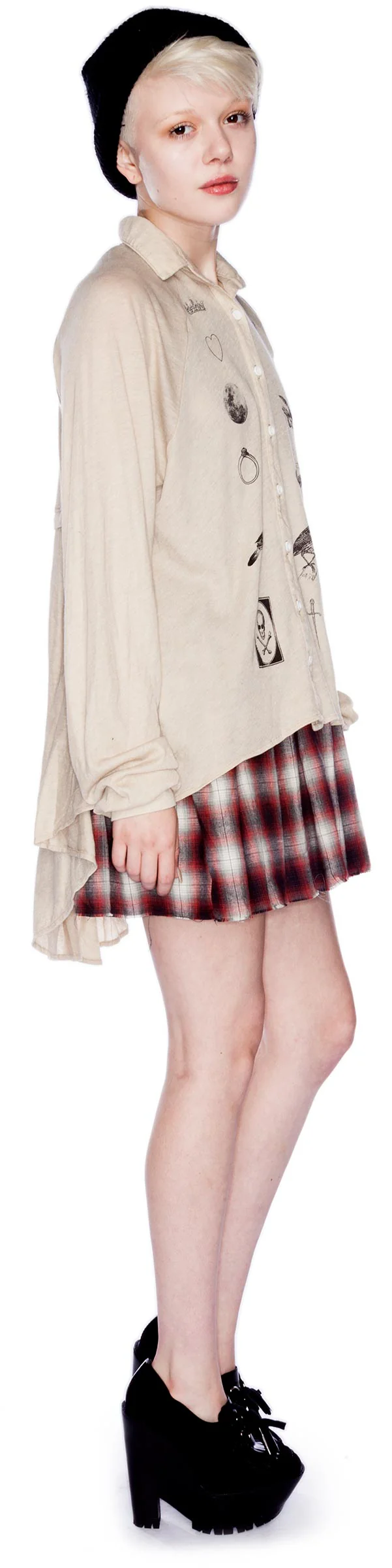 Fate Sunday Button Down Shirt - White - Image 8
