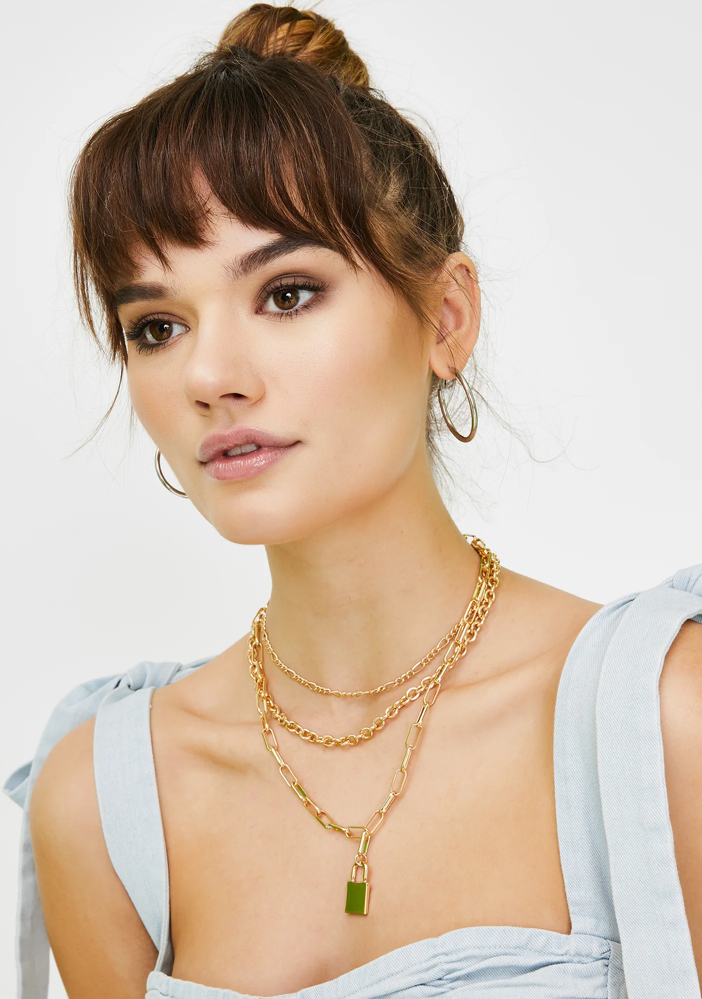 Fated Fidelity Layered Chain Necklace - Image 3