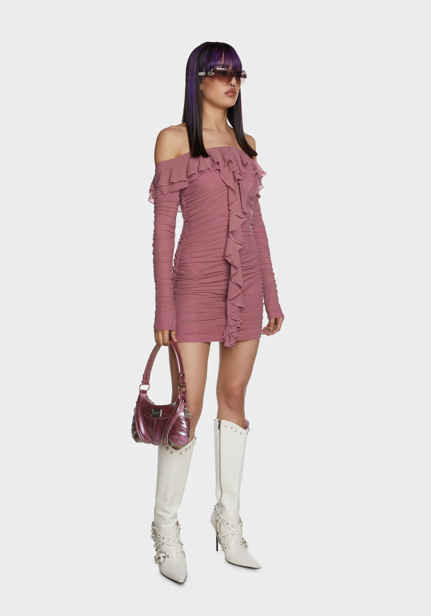 Fated Romance Mini Dress - Image 5