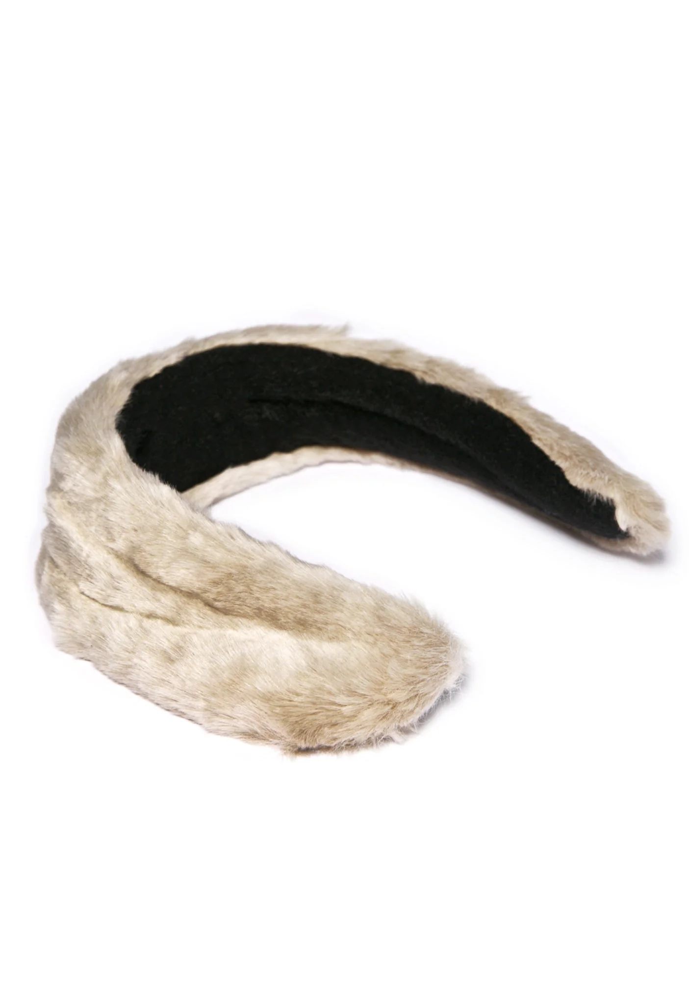 Faux Fur Ear Warmer - Pink - Image 6