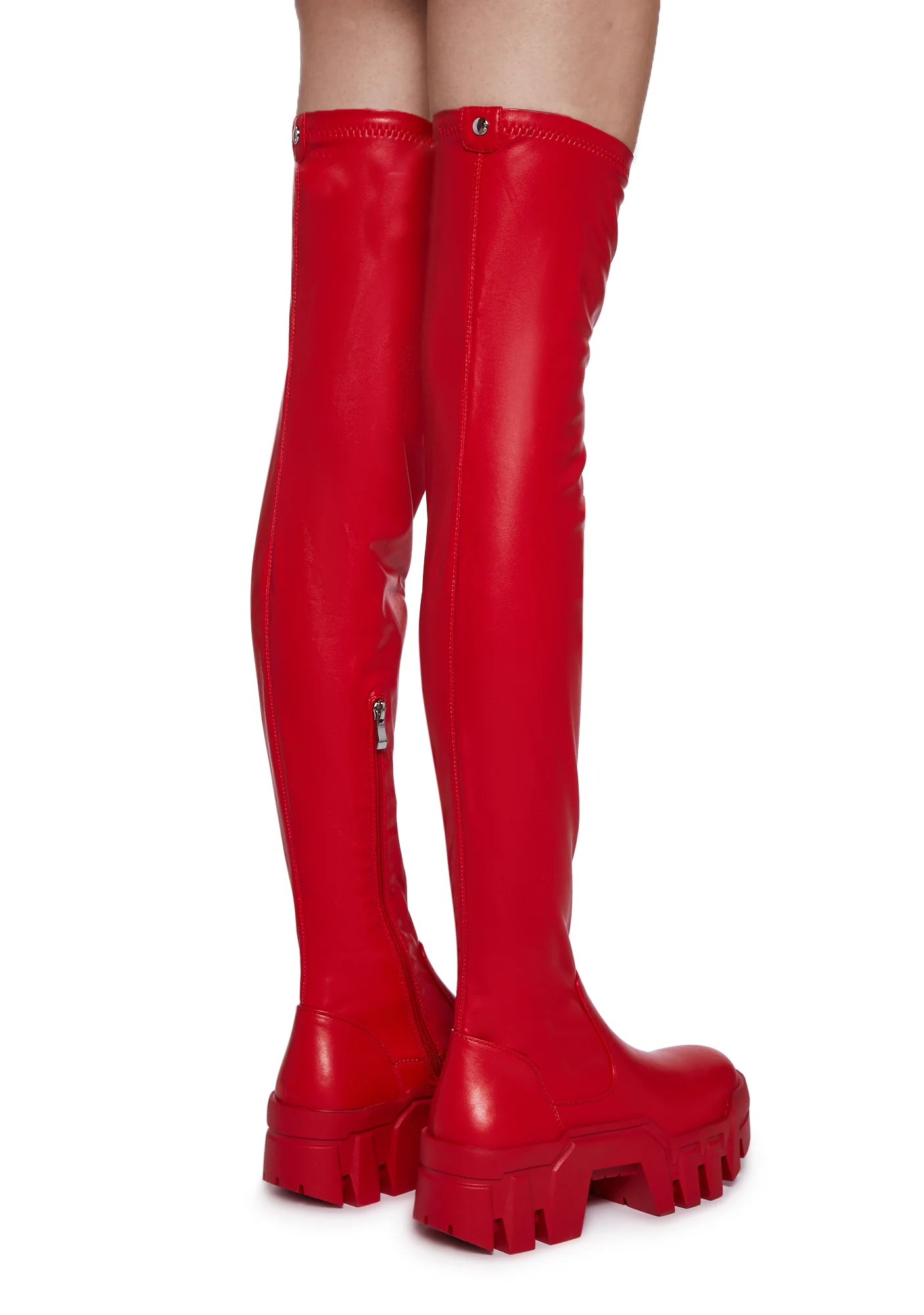 Favorite Knee High Boots- Red - Image 4