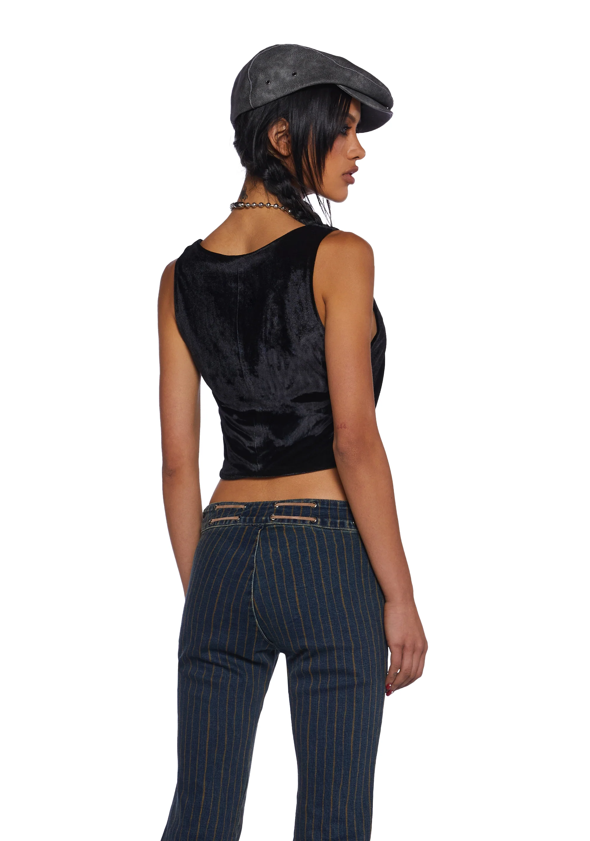 Favorite Rage Velour Vest - Image 4
