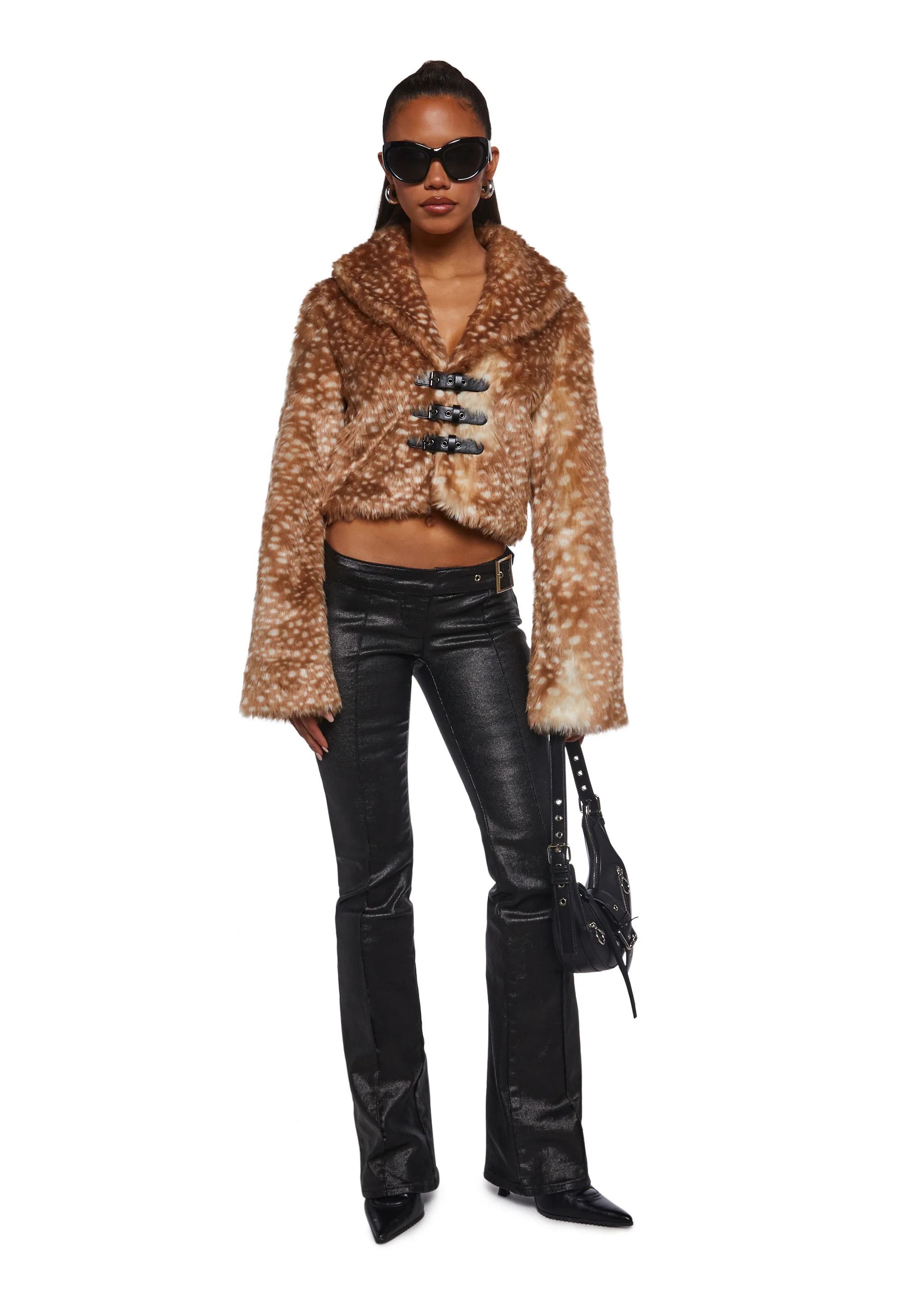 Fawn Over Me Faux Fur Jacket - Image 2