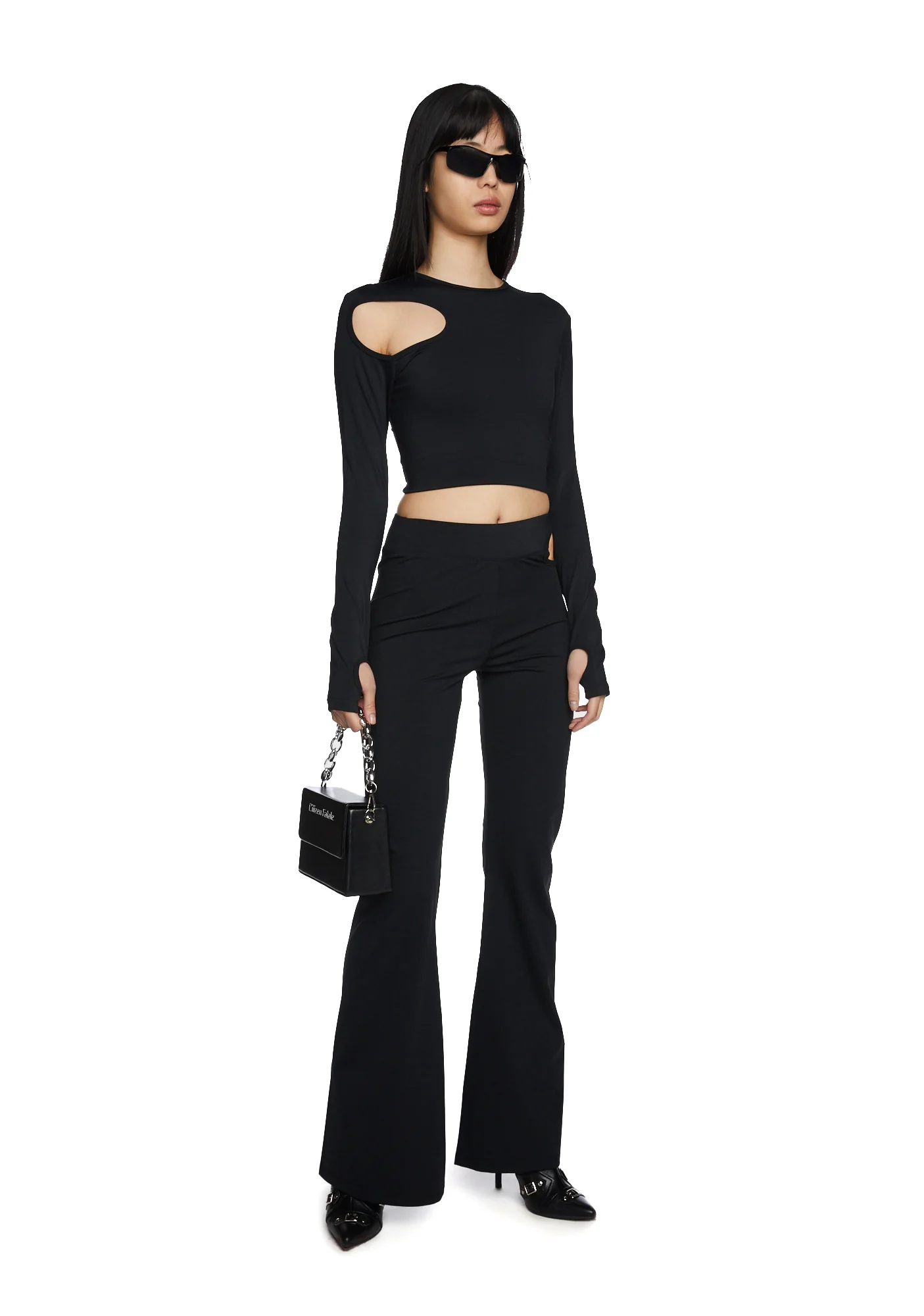 Faxan Cut Out Pants - Image 3