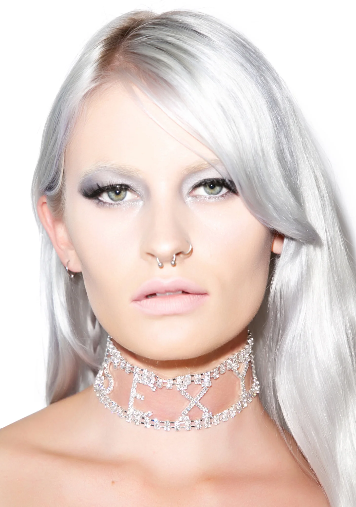 Feelin' Sexy Rhinestone Choker - Image 3