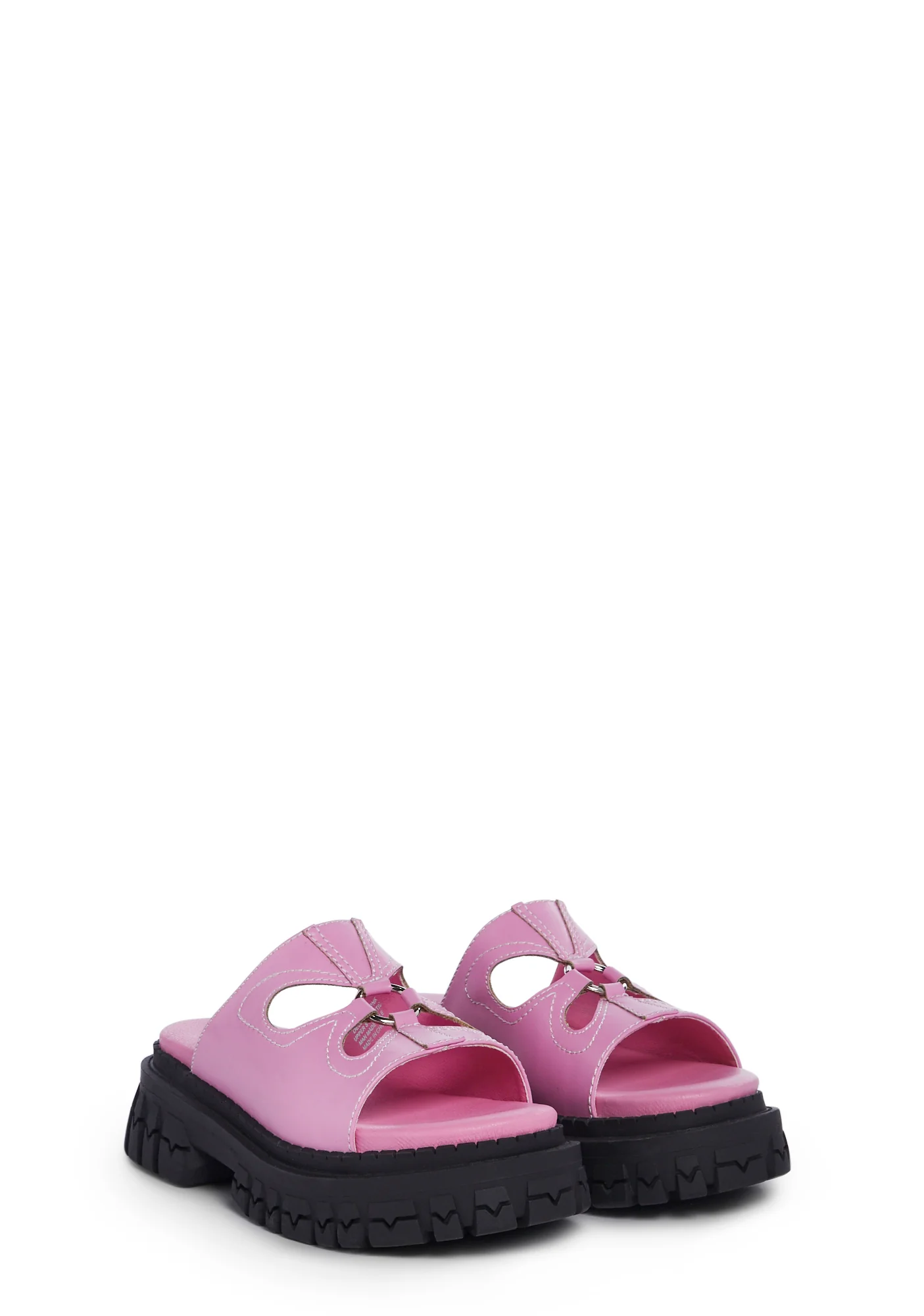 Feeling Good Platform Slides - Pink - Image 3