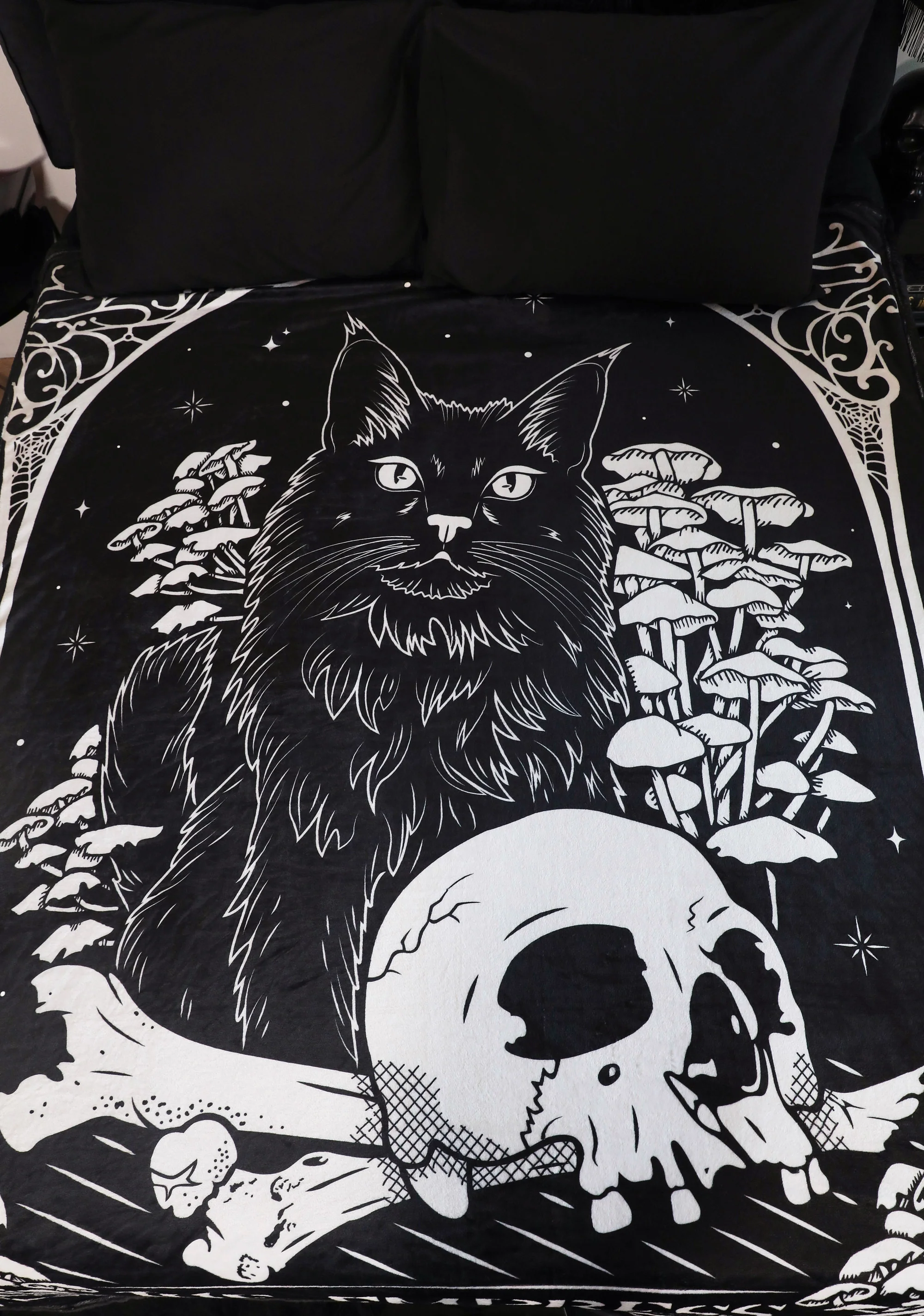 Feline Fate Plush Blanket - Image 3