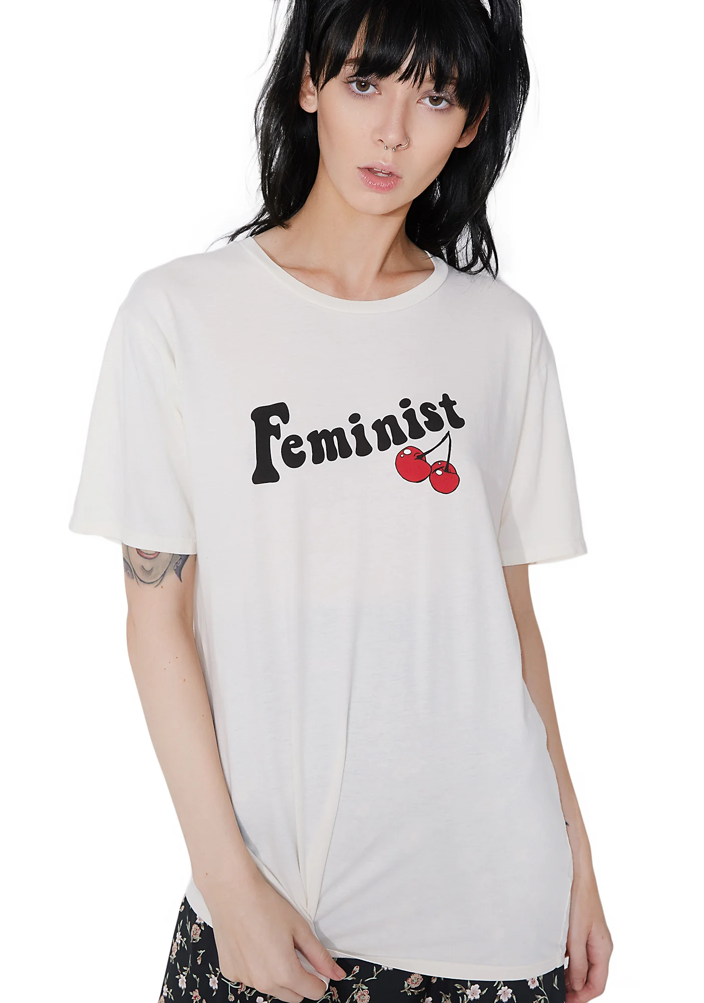 Feminist Crew Tee - Image 3