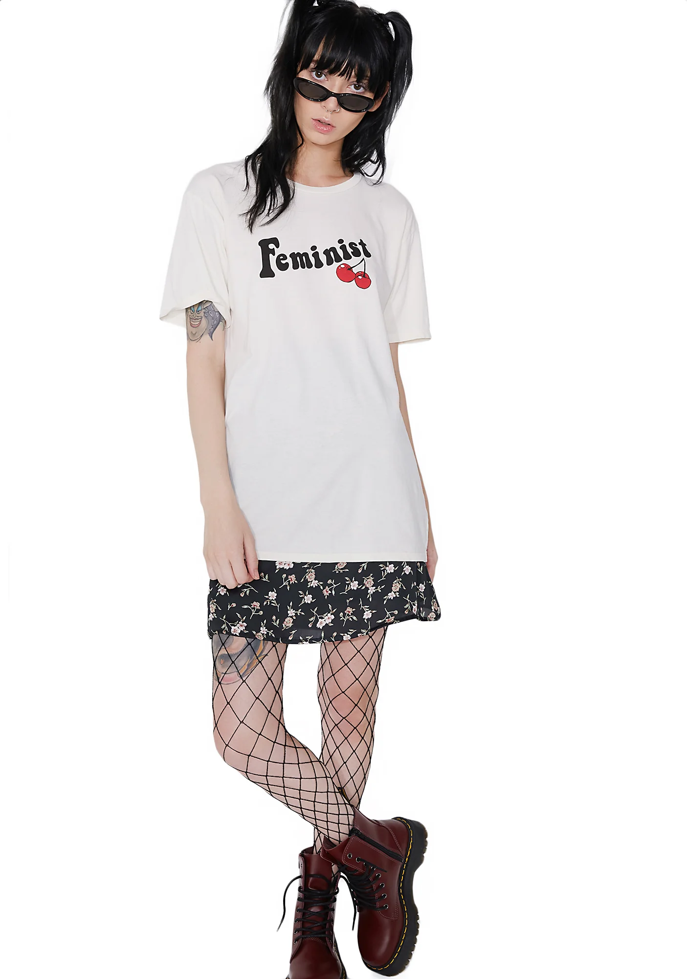 Feminist Crew Tee - Image 5