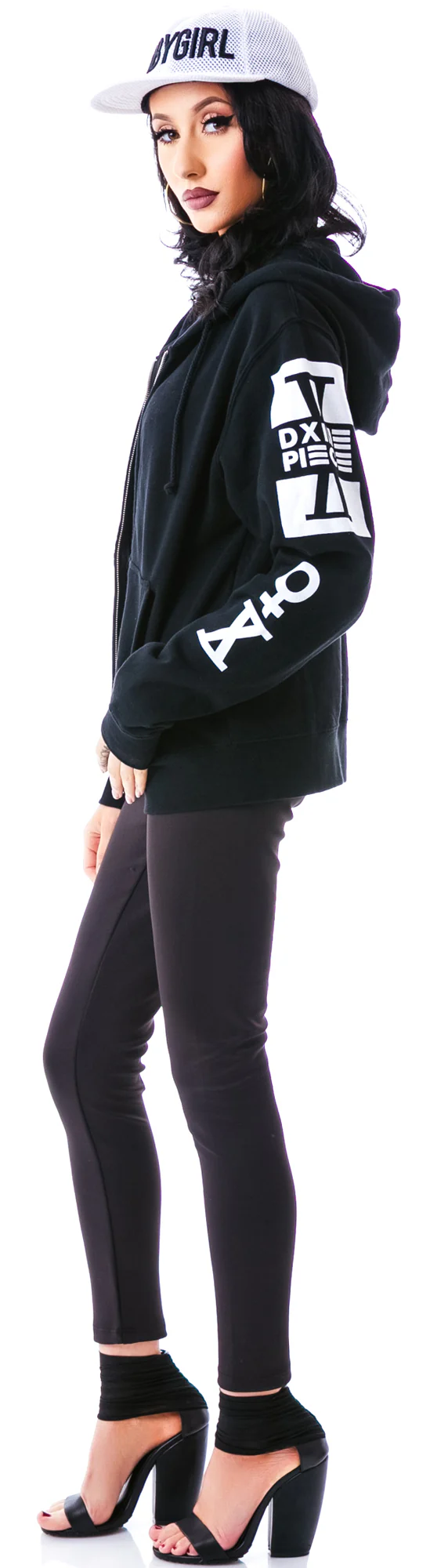 Femme Fatal Zipped Hoodie - Image 3