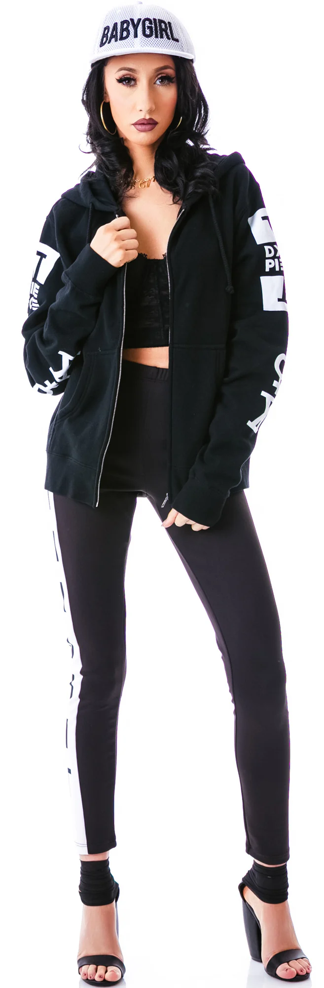 Femme Fatal Zipped Hoodie - Image 5