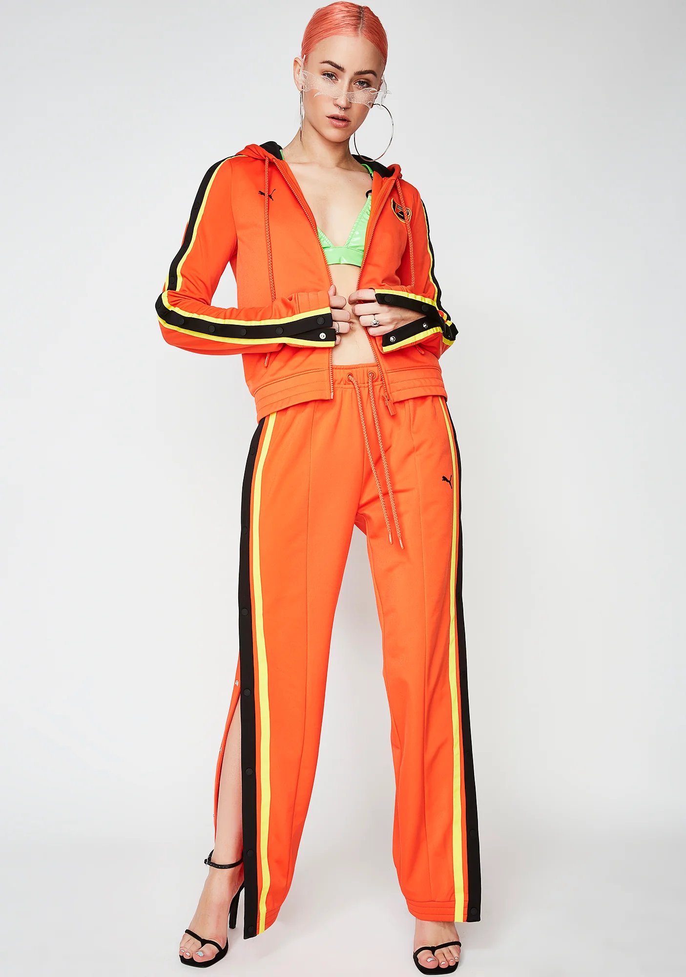 FENTY PUMA By Rihanna Fitted Tearaway Track Jacket - Image 5