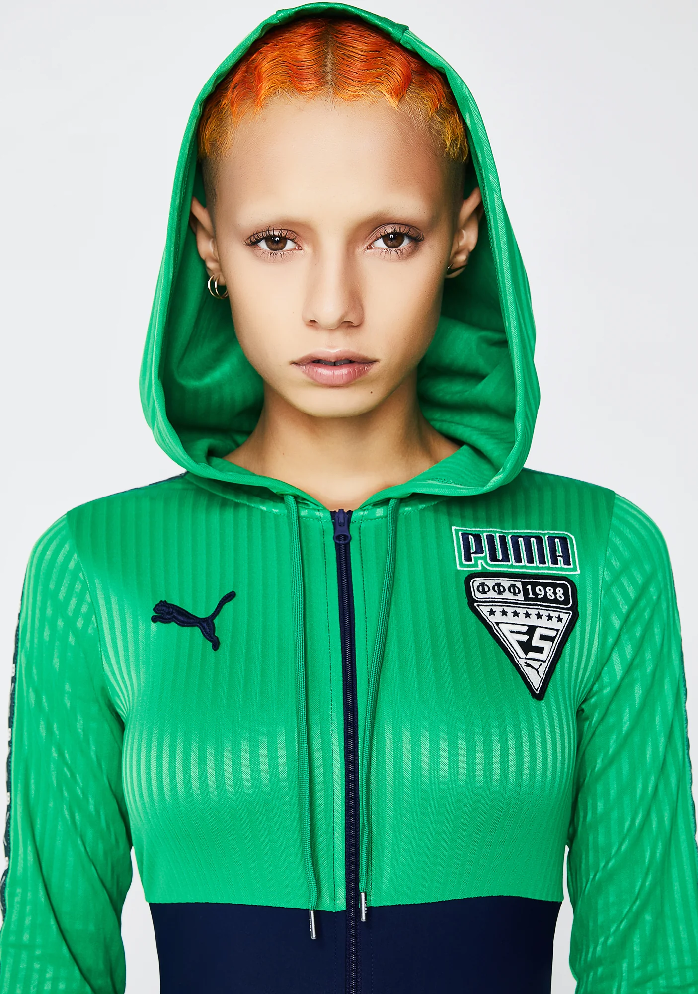 FENTY PUMA By Rihanna Hooded Zip Front Leotard - Image 3