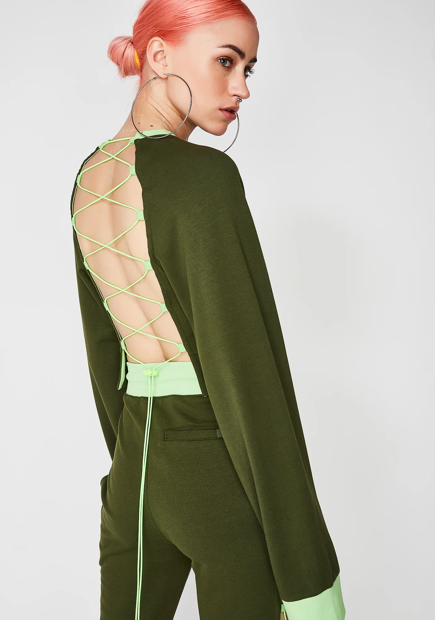 FENTY PUMA By Rihanna Laced Sweatshirt - Image 4