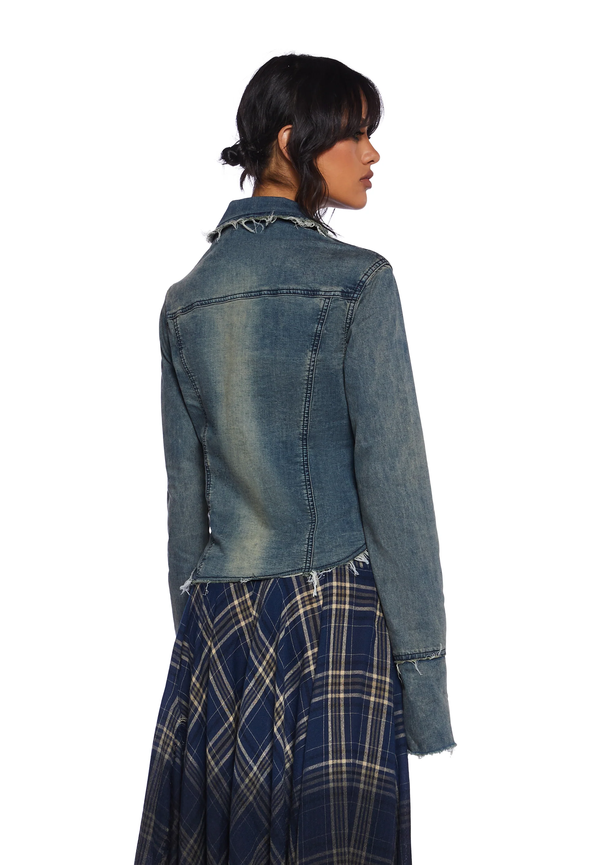 Ferris Wheel Date Denim Top - Image 4
