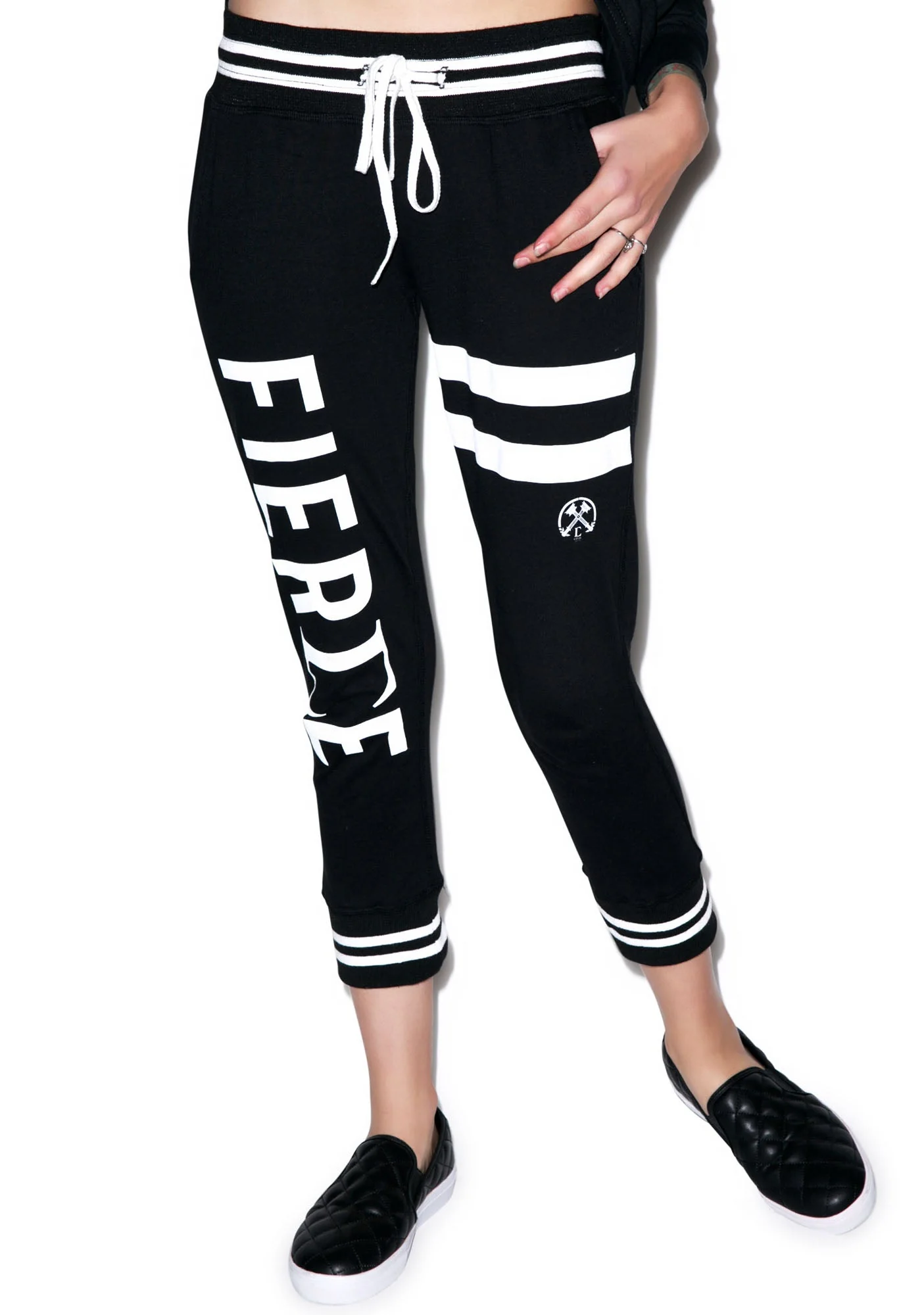 Fierce Capri Runners - Black - Image 8