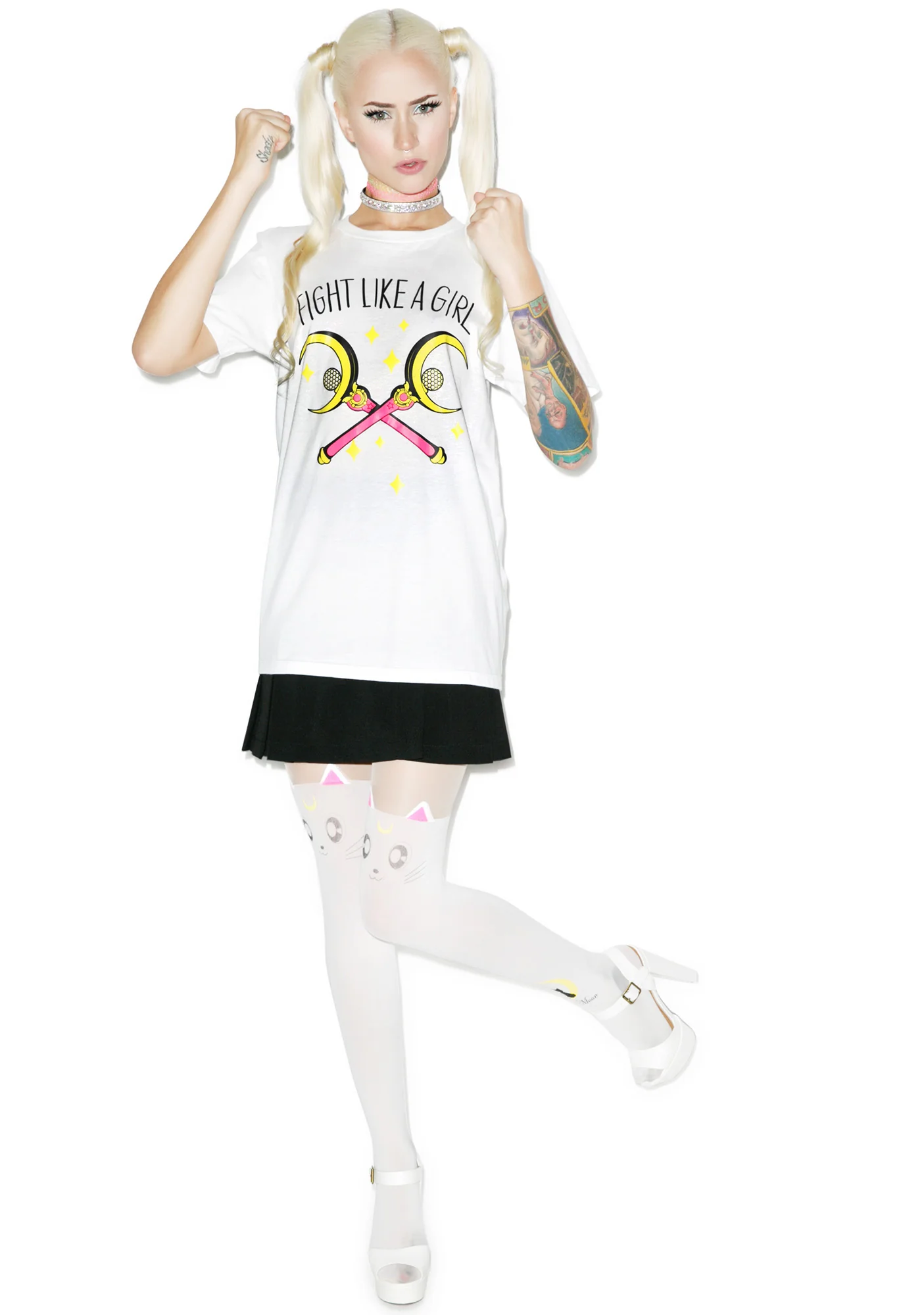 Fight Like A Girl Tee - Image 2