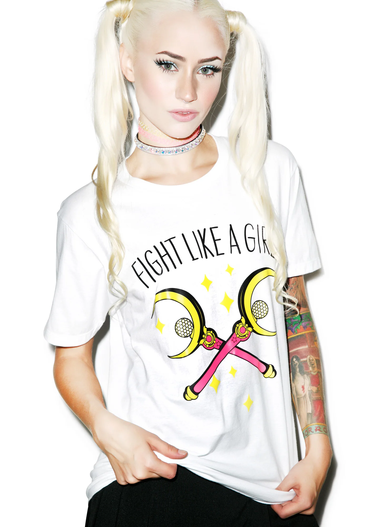 Fight Like A Girl Tee - Image 4